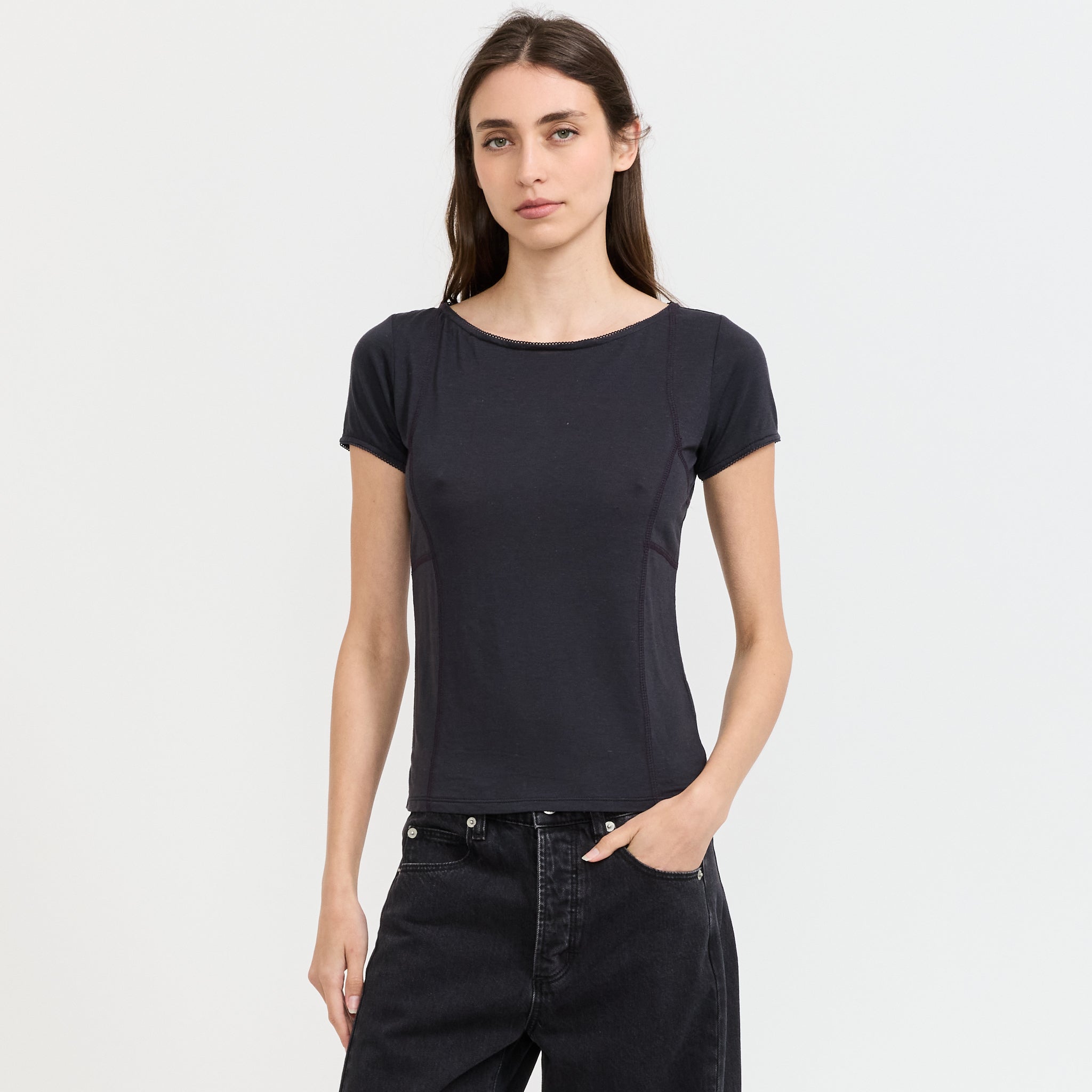 Parallel T-Shirt Dark Grey