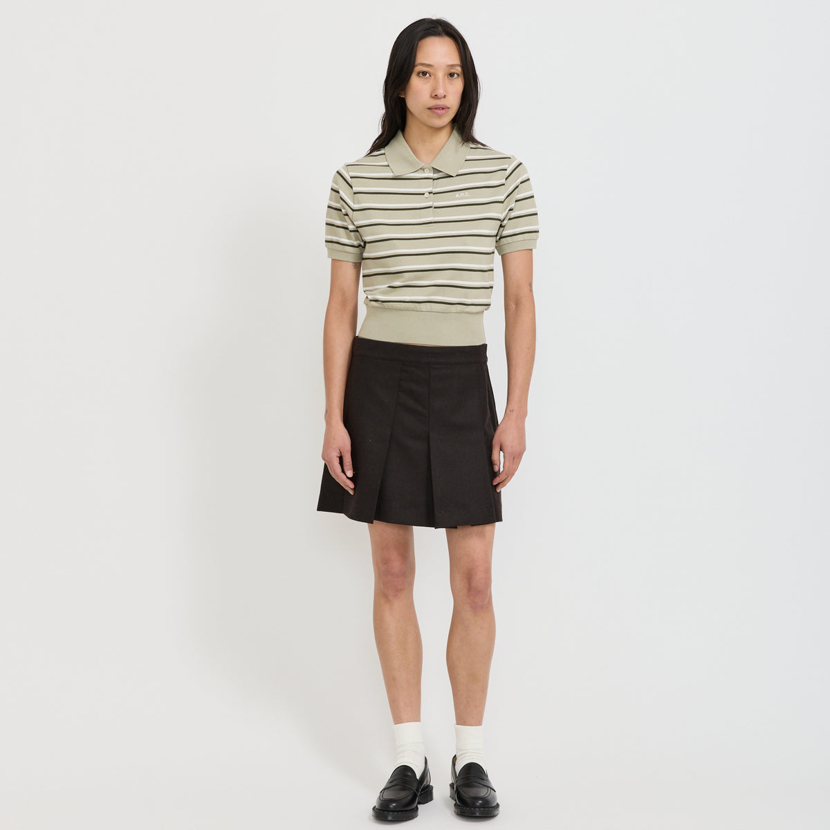 A.P.C. | Oceane Polo Khaki | Maplestore