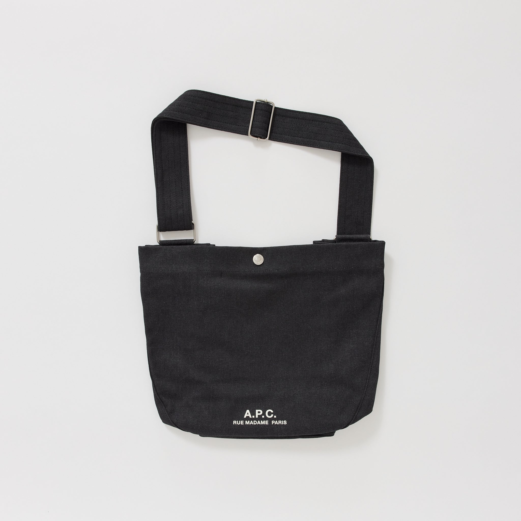 A.P.C. | Journal Satchel Black | Maplestore