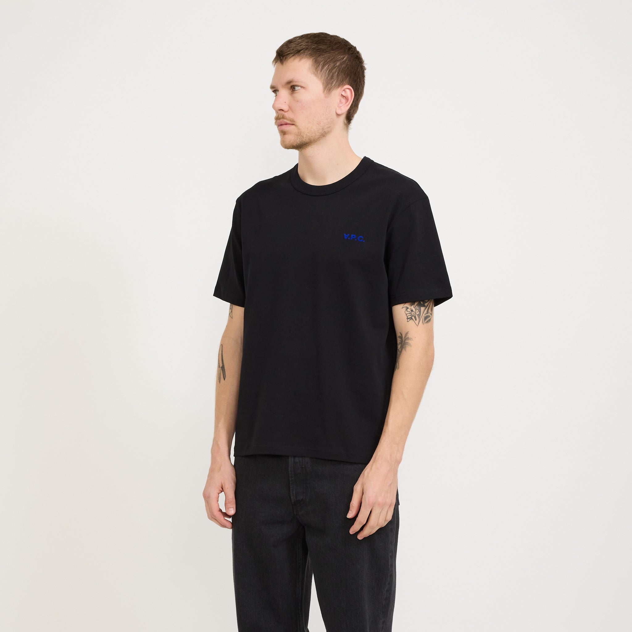 A.P.C. | Boxy Petit VPC Black/Blue | Maplestore