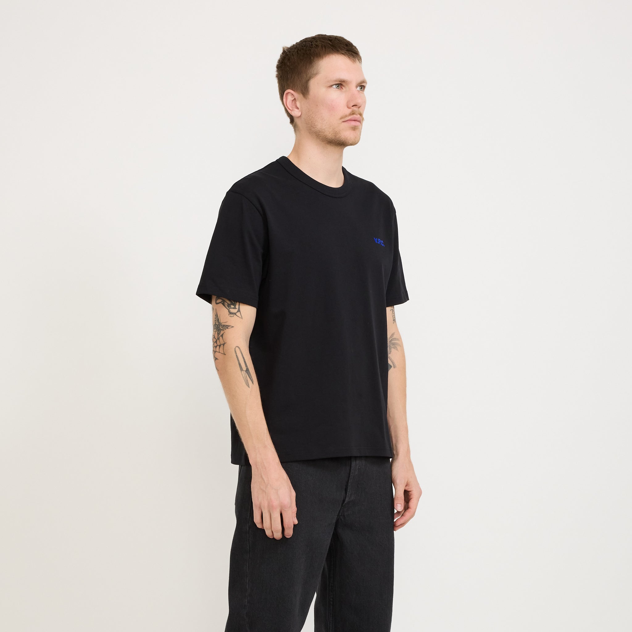 A.P.C. | Boxy Petit VPC Black/Blue | Maplestore