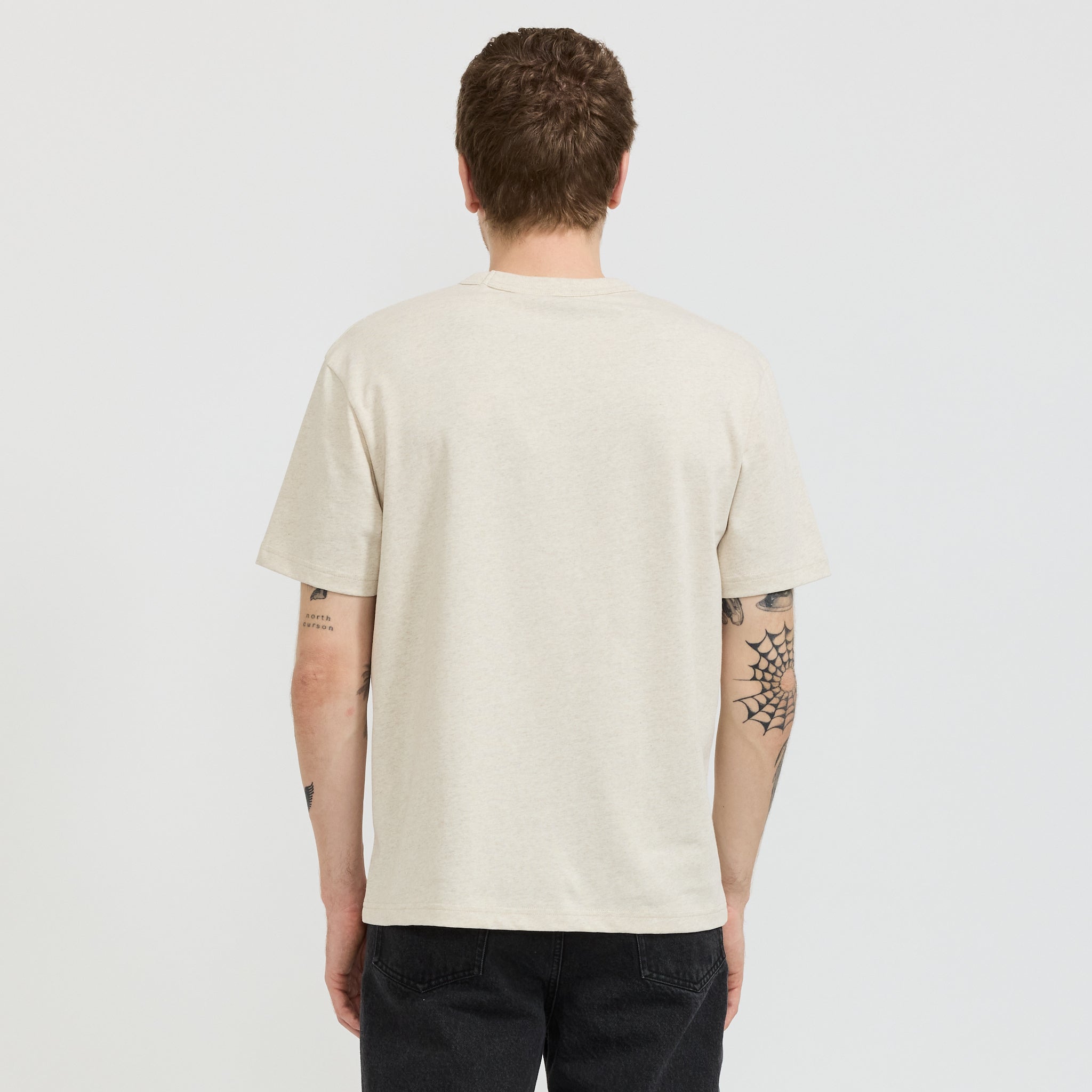 Boxy Petit VPC T-Shirt Ecru/Red