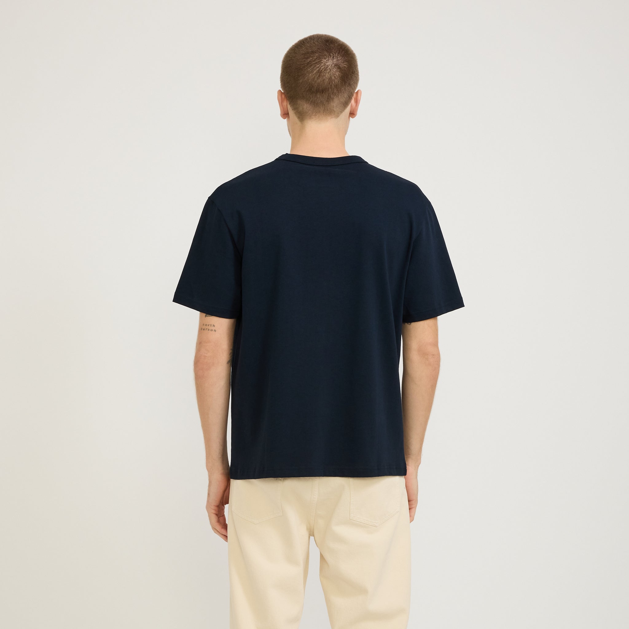 A.P.C. | Boxy Petit VPC T-Shirt Dark Navy/Ecru | Maplestore