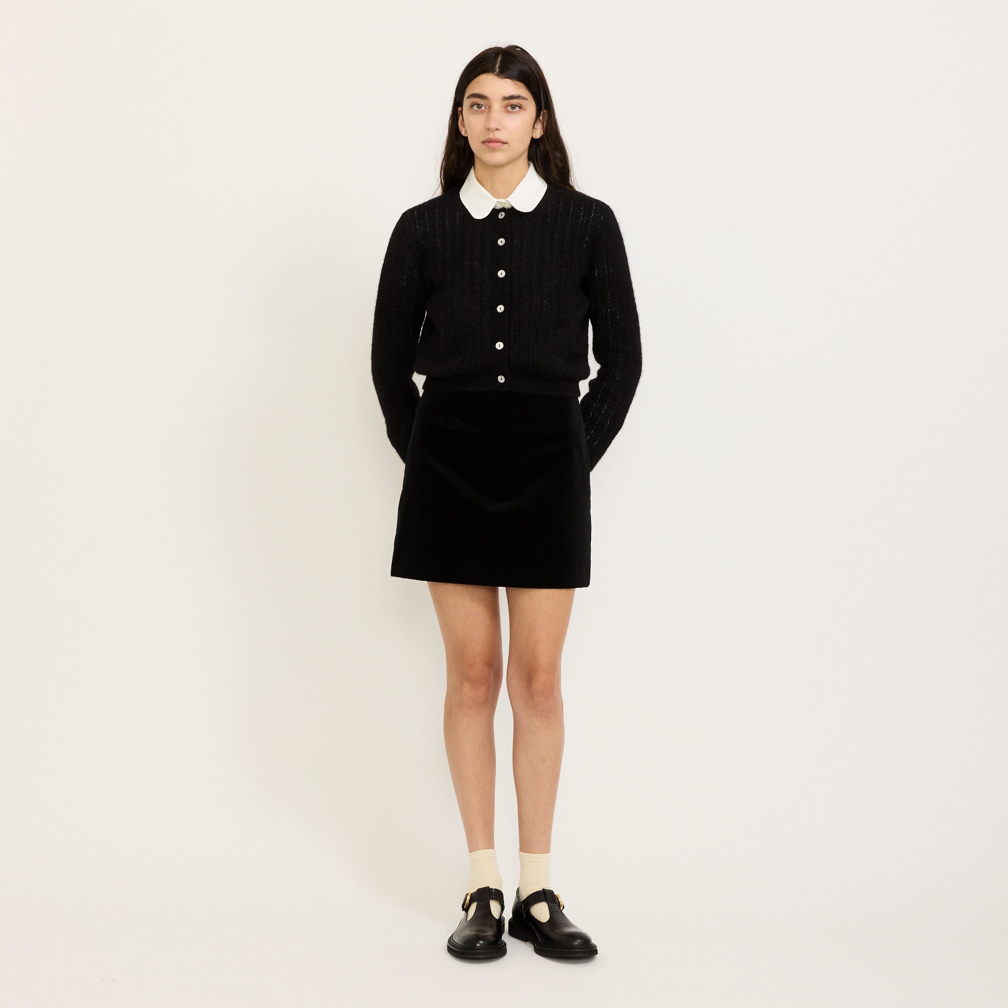 A.P.C. | Milo Cardigan Black | Maplestore