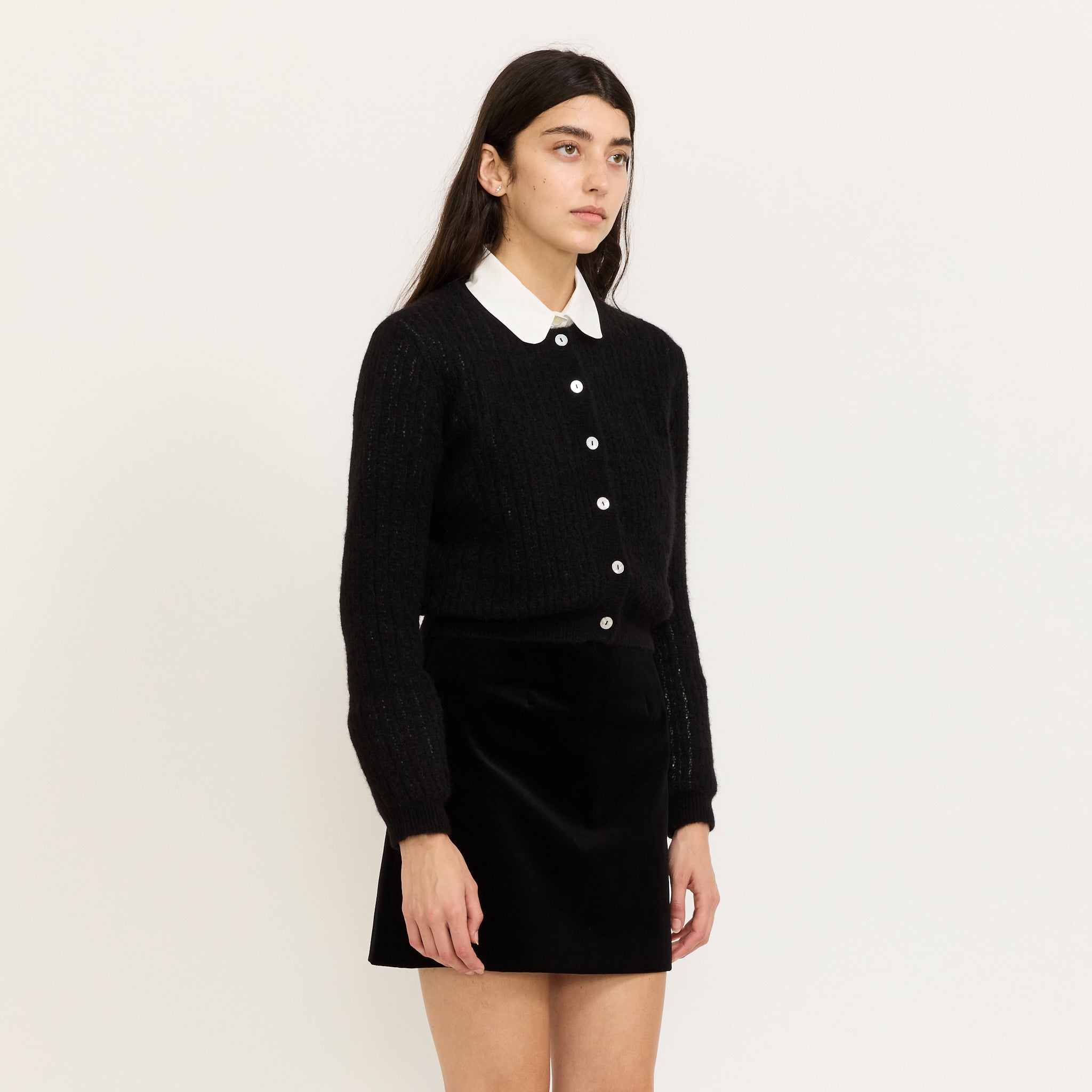 A.P.C. | Milo Cardigan Black | Maplestore