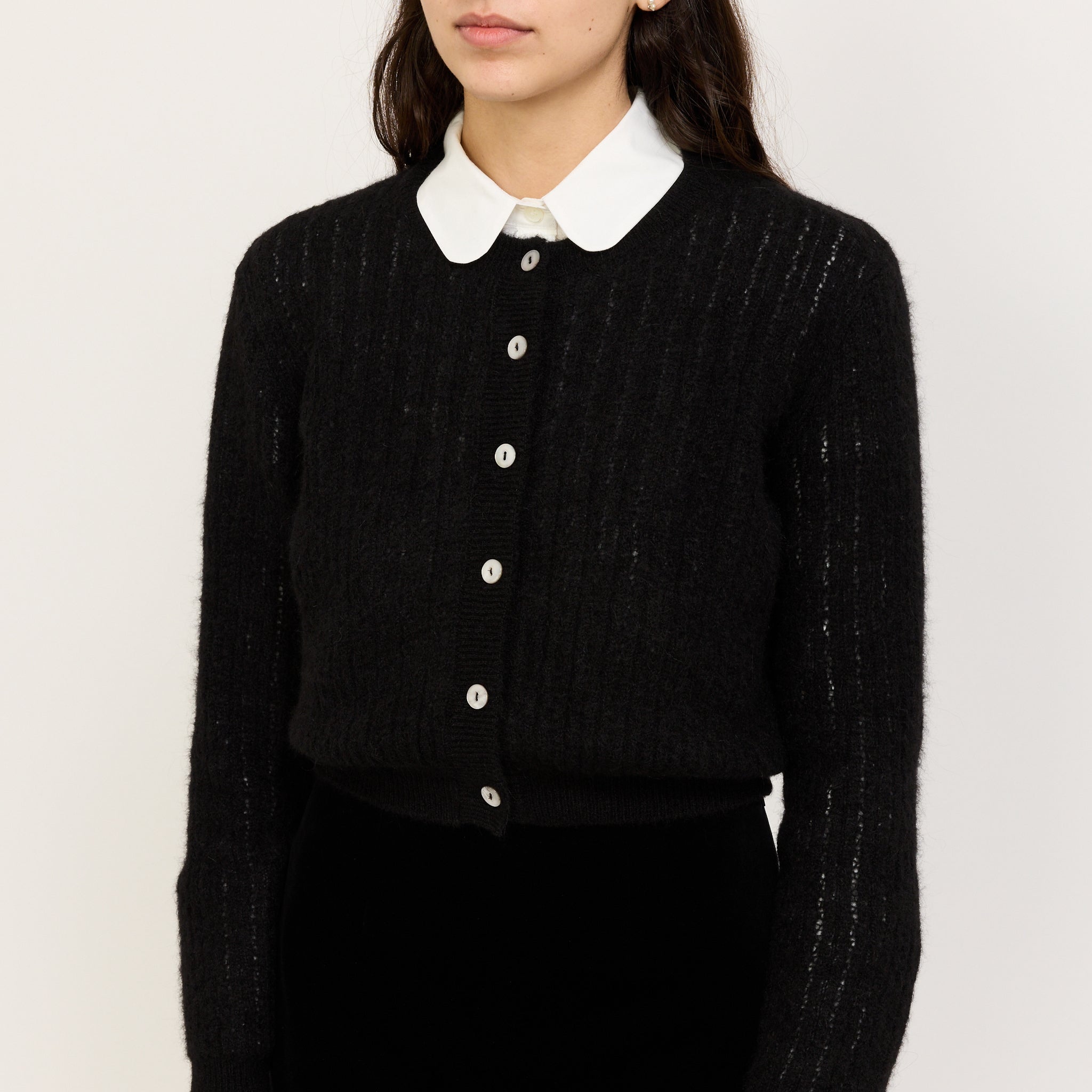 A.P.C. | Milo Cardigan Black | Maplestore