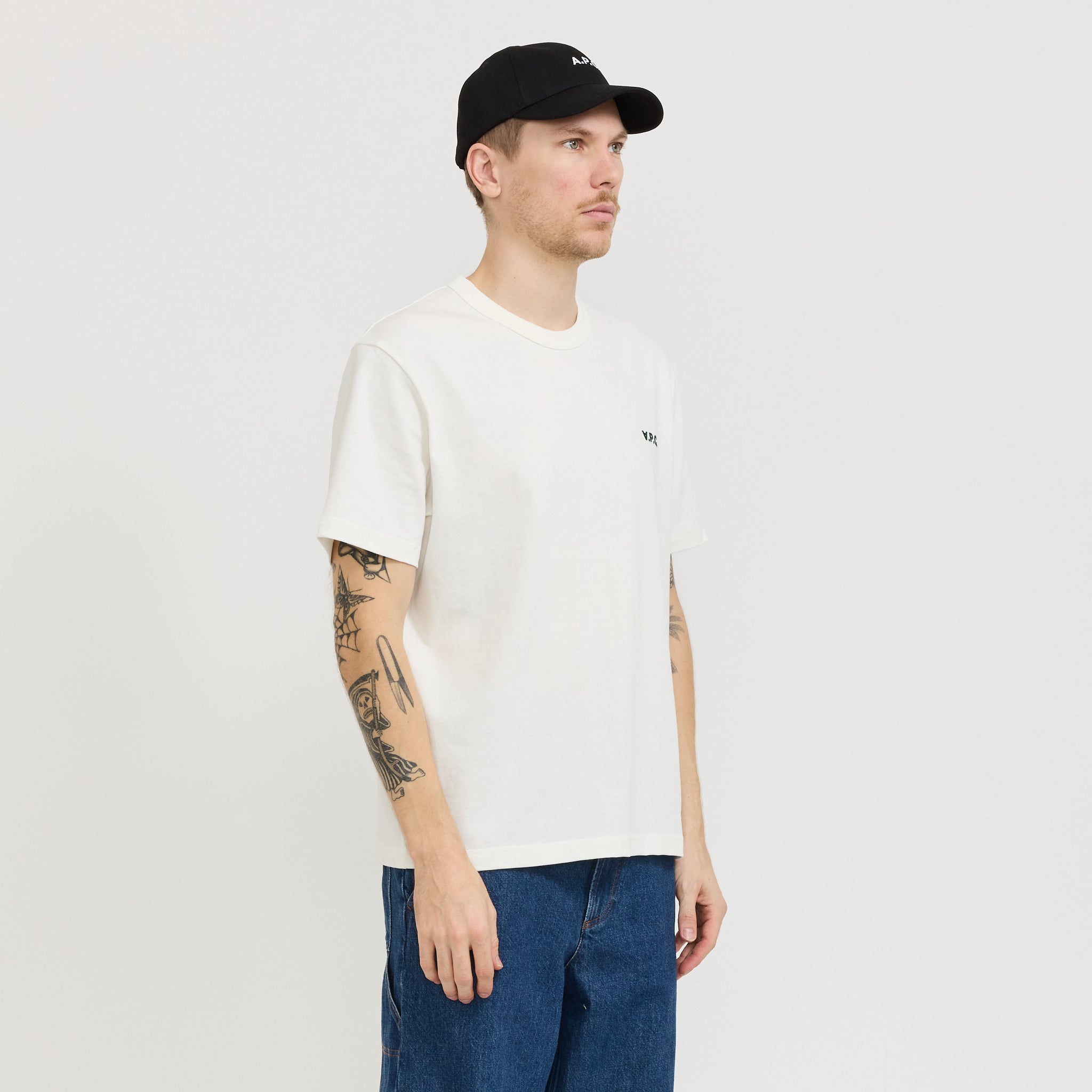Charlie Cap Black/White