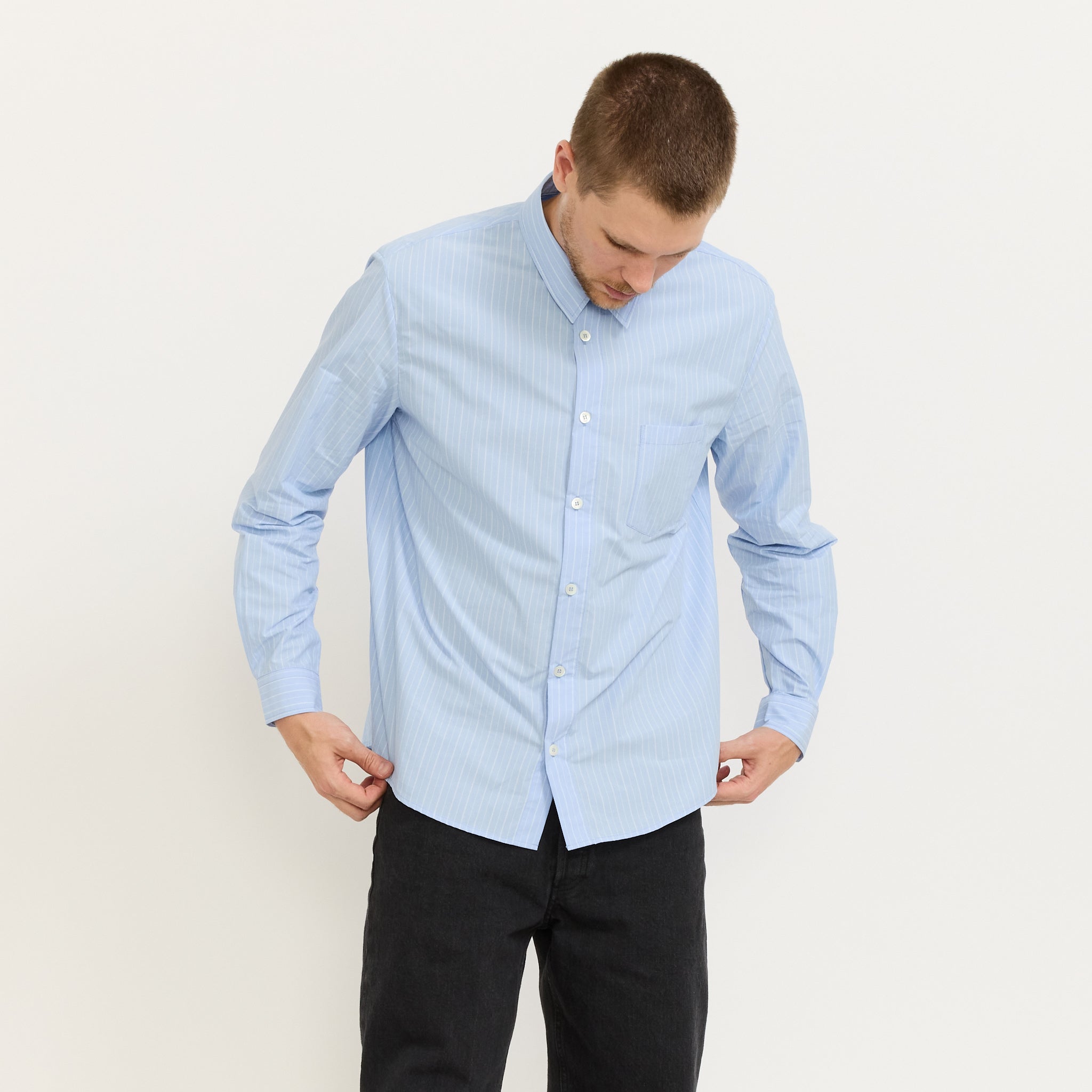 A.P.C. | Clement Shirt Blue | Maplestore