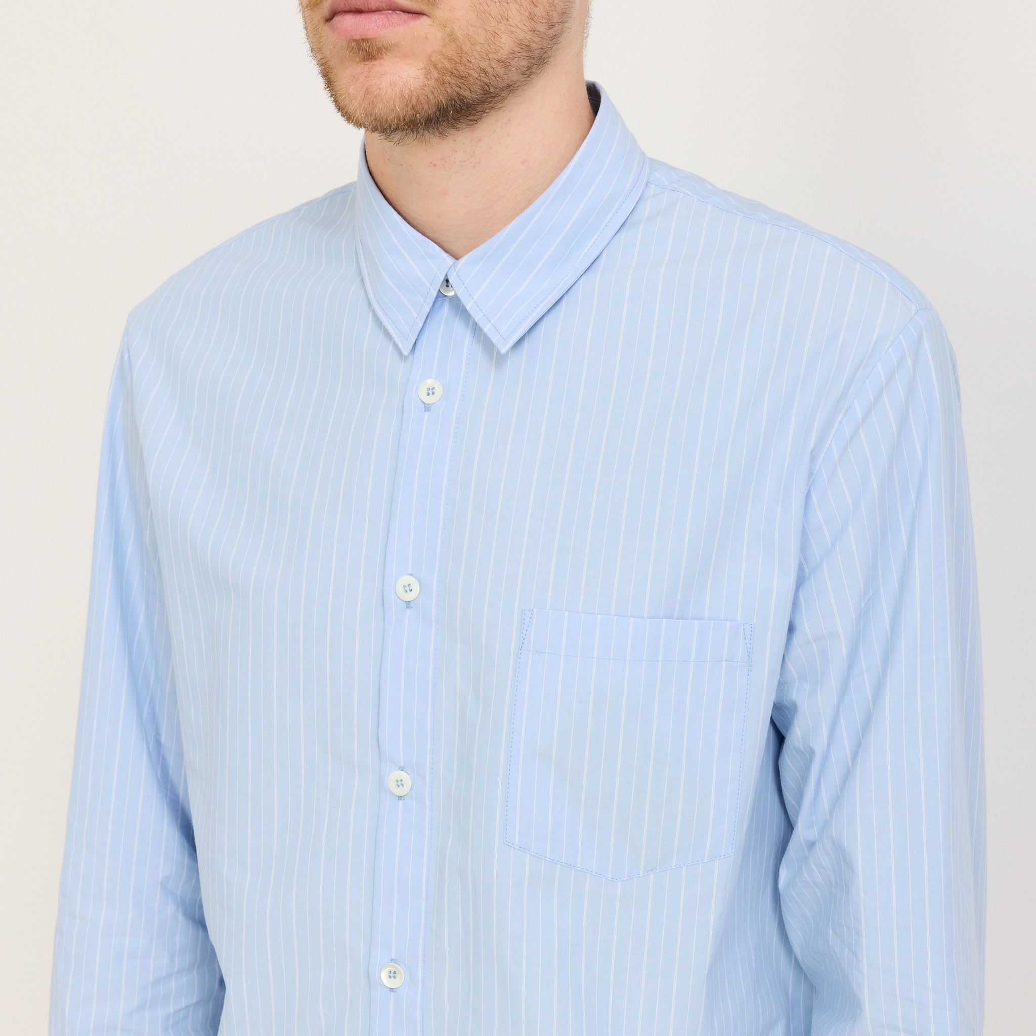 A.P.C. | Clement Shirt Blue | Maplestore
