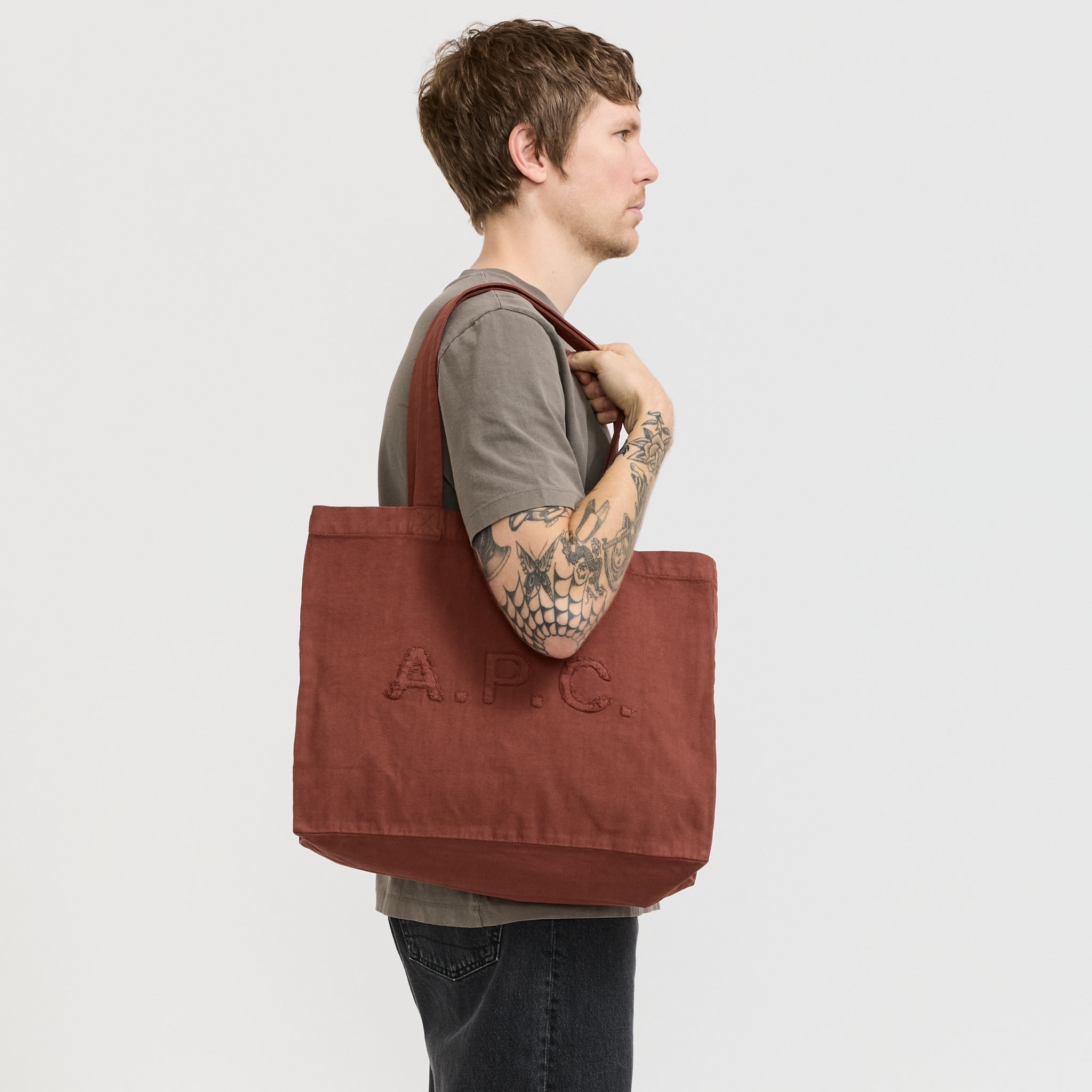 Diane Shopping Tote Bordeaux