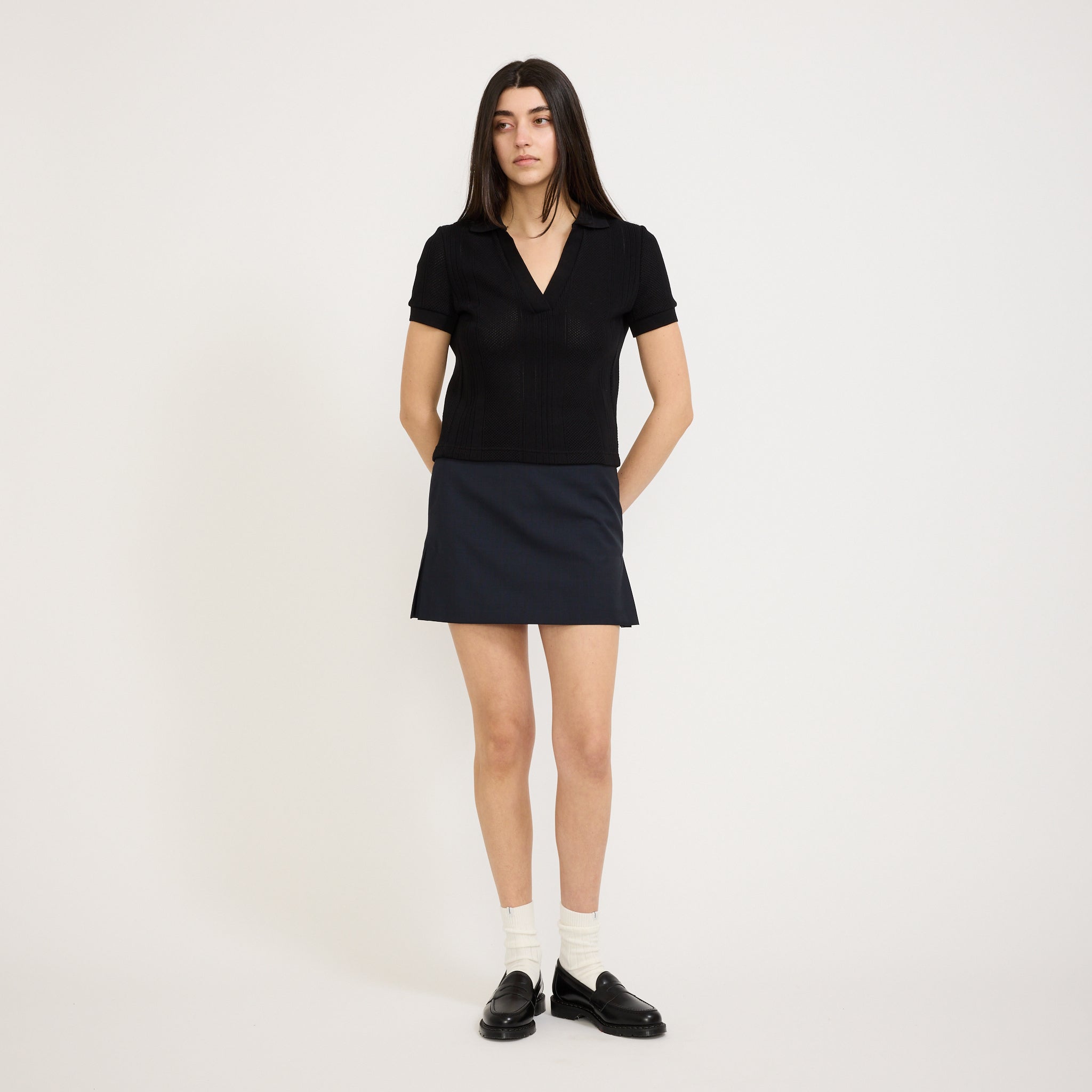 A.P.C. | Ember Skirt Dark Navy | Maplestore