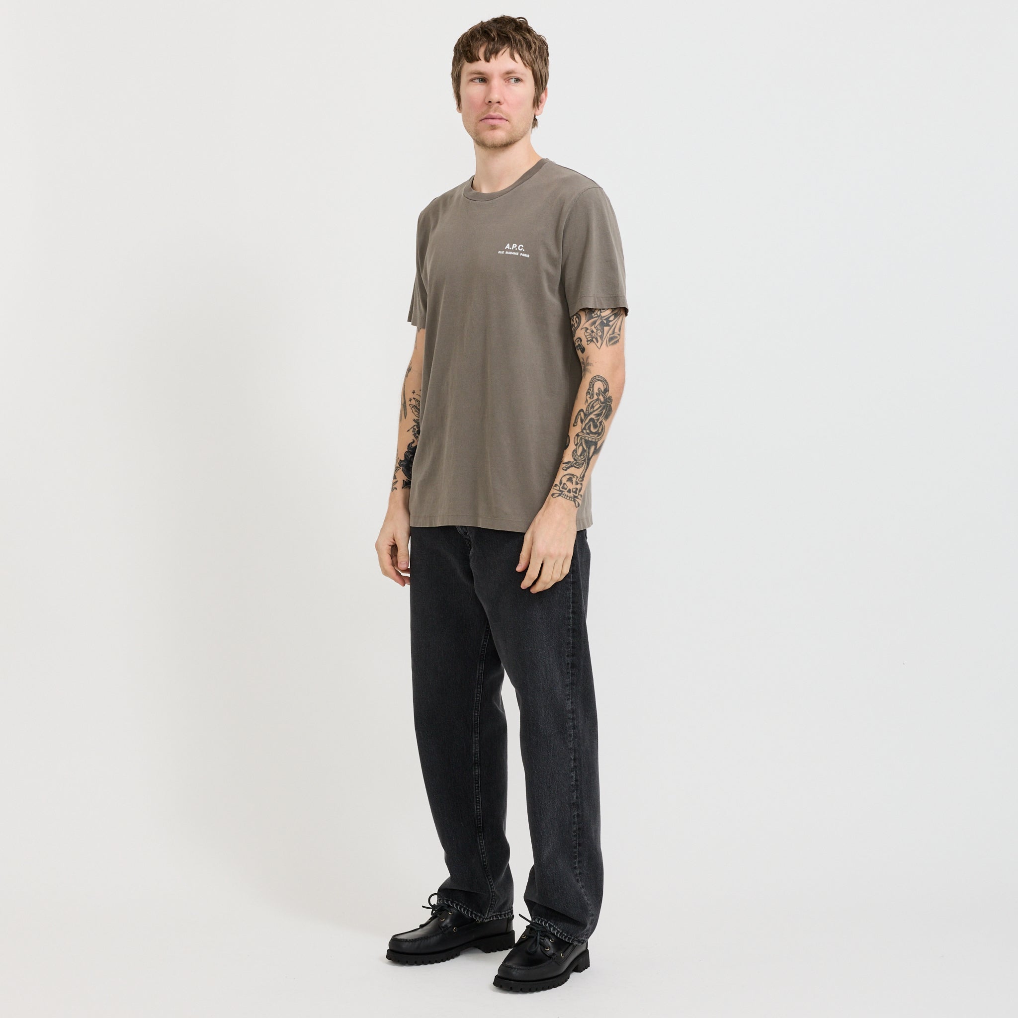Gabby T-Shirt Grey Tahiti