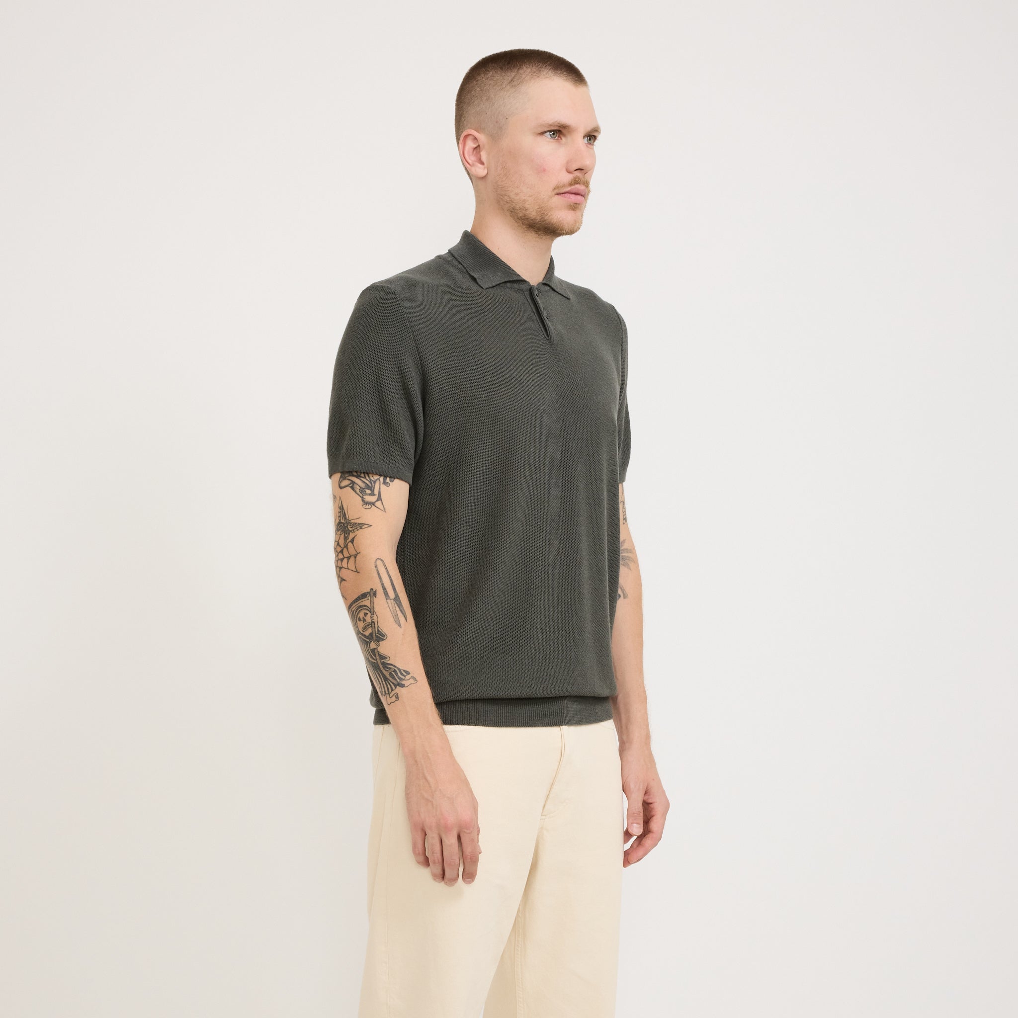 A.P.C. | Jay Polo Khaki | Maplestore