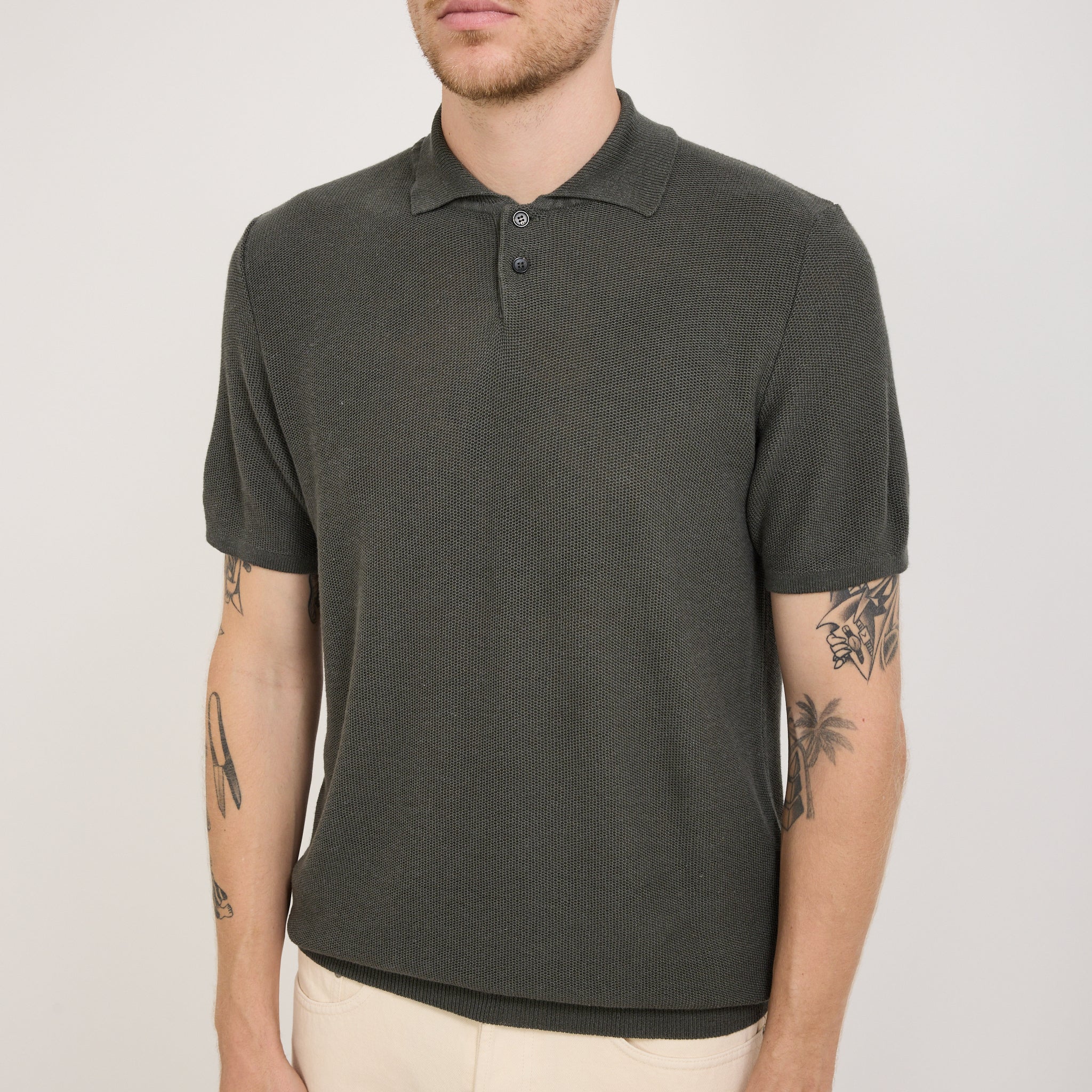 A.P.C. | Jay Polo Khaki | Maplestore