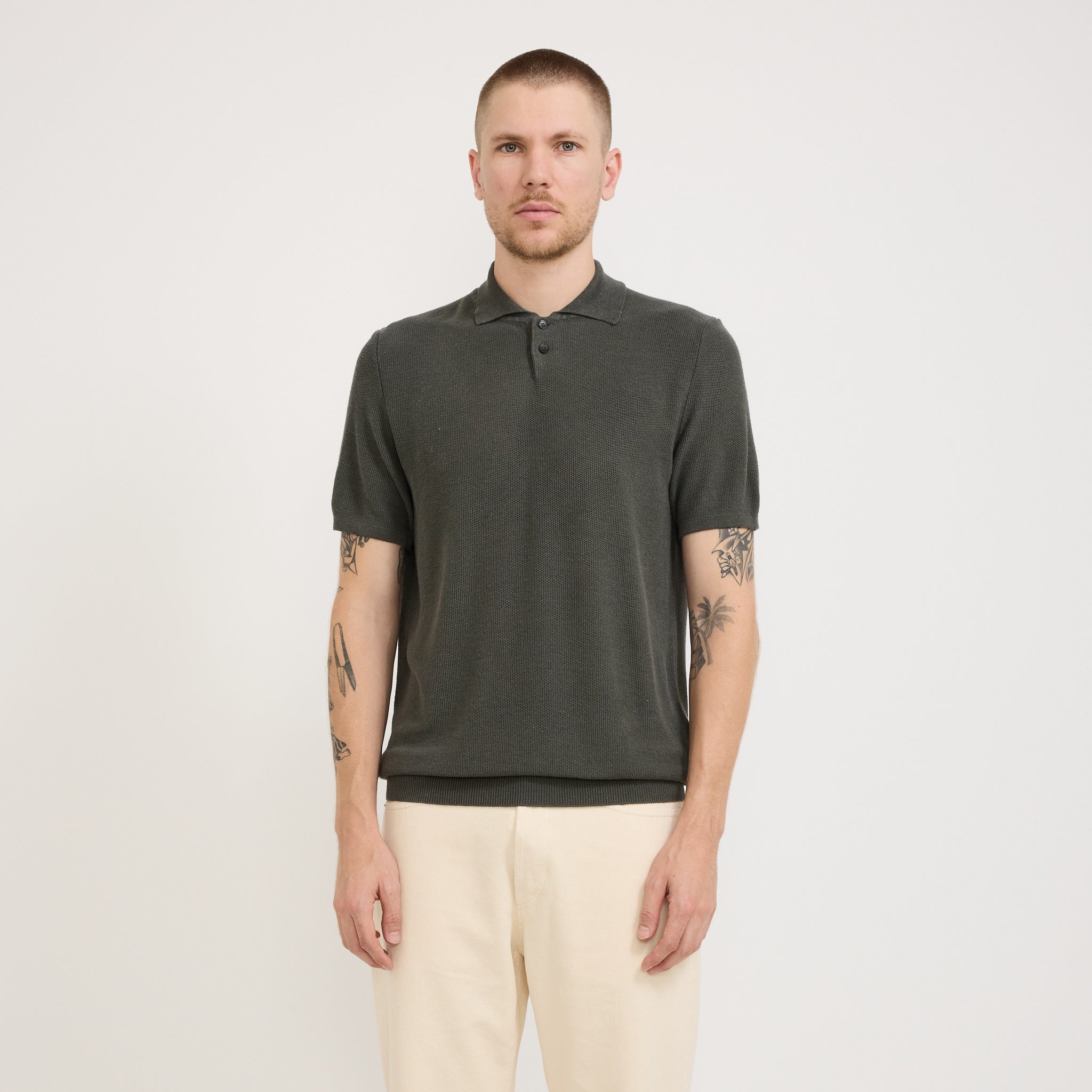 A.P.C. | Jay Polo Khaki | Maplestore