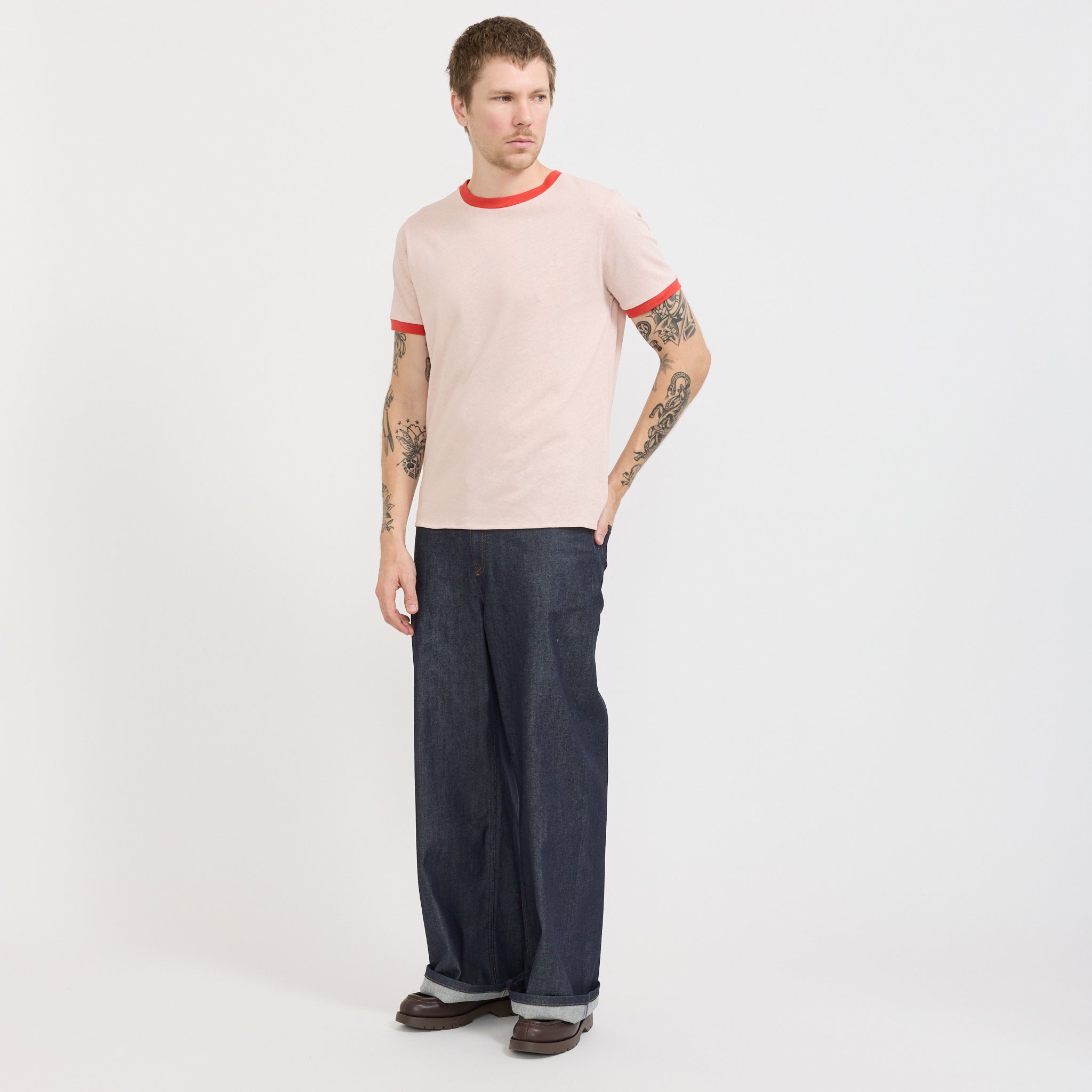 A.P.C. | Jules T-Shirt Pink | Maplestore