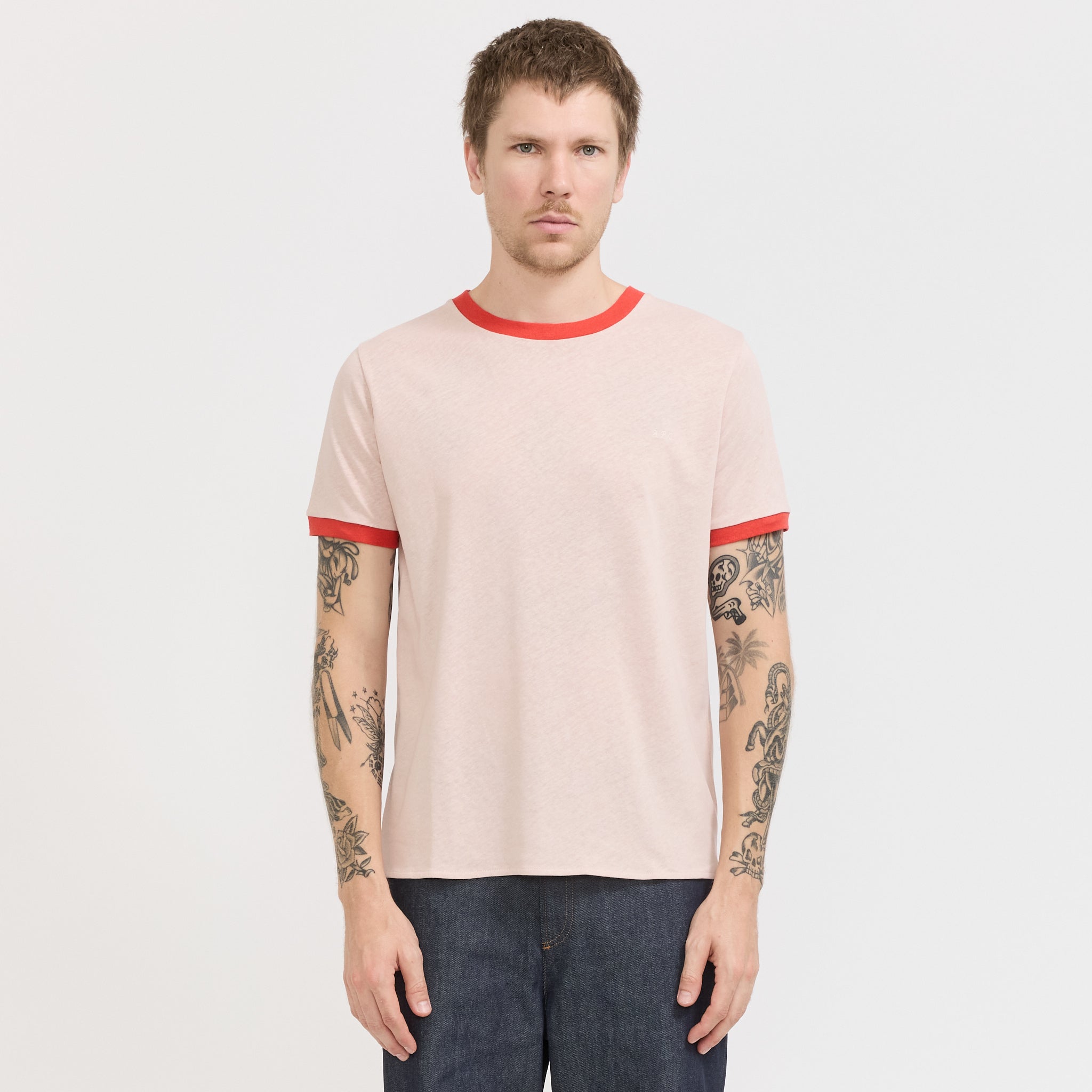 A.P.C. | Jules T-Shirt Pink | Maplestore
