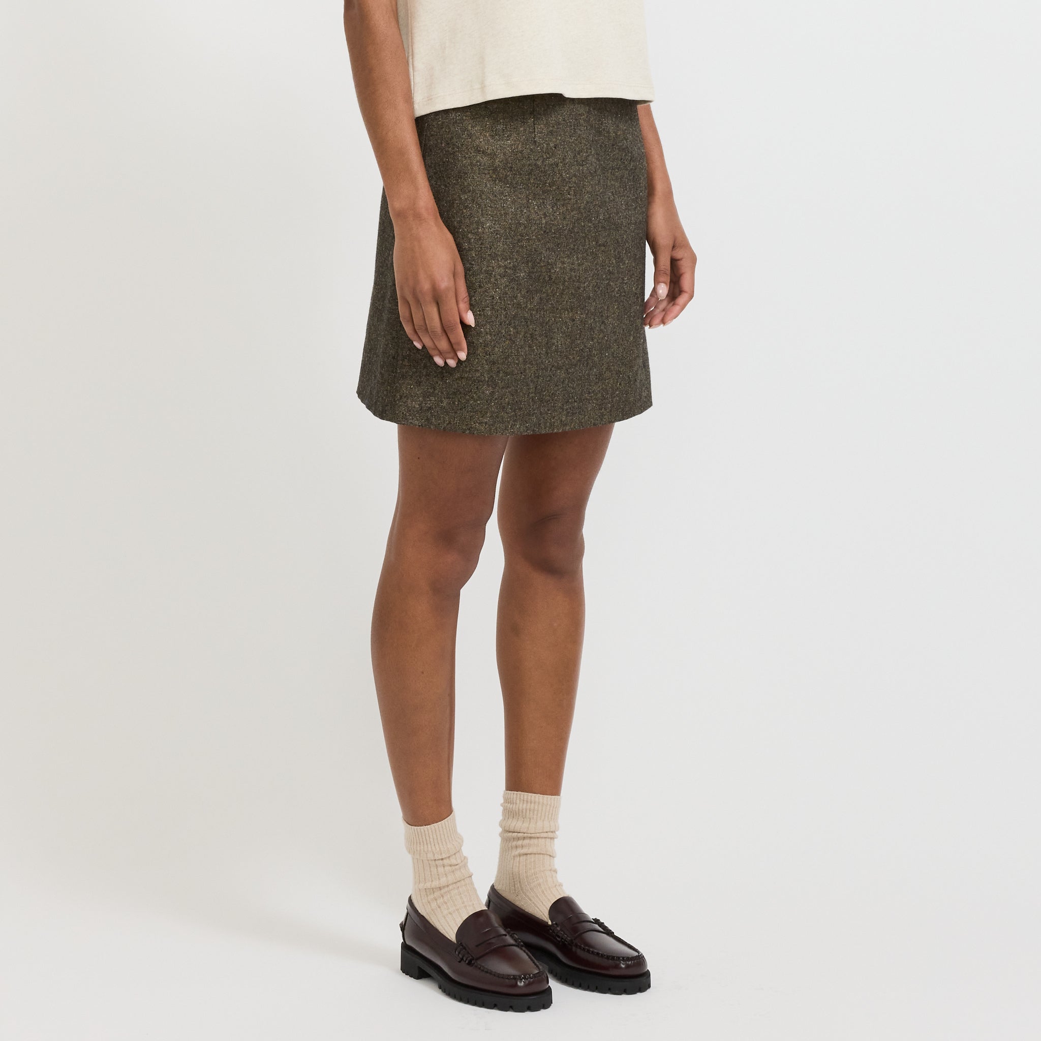 Adrianna Skirt Brown