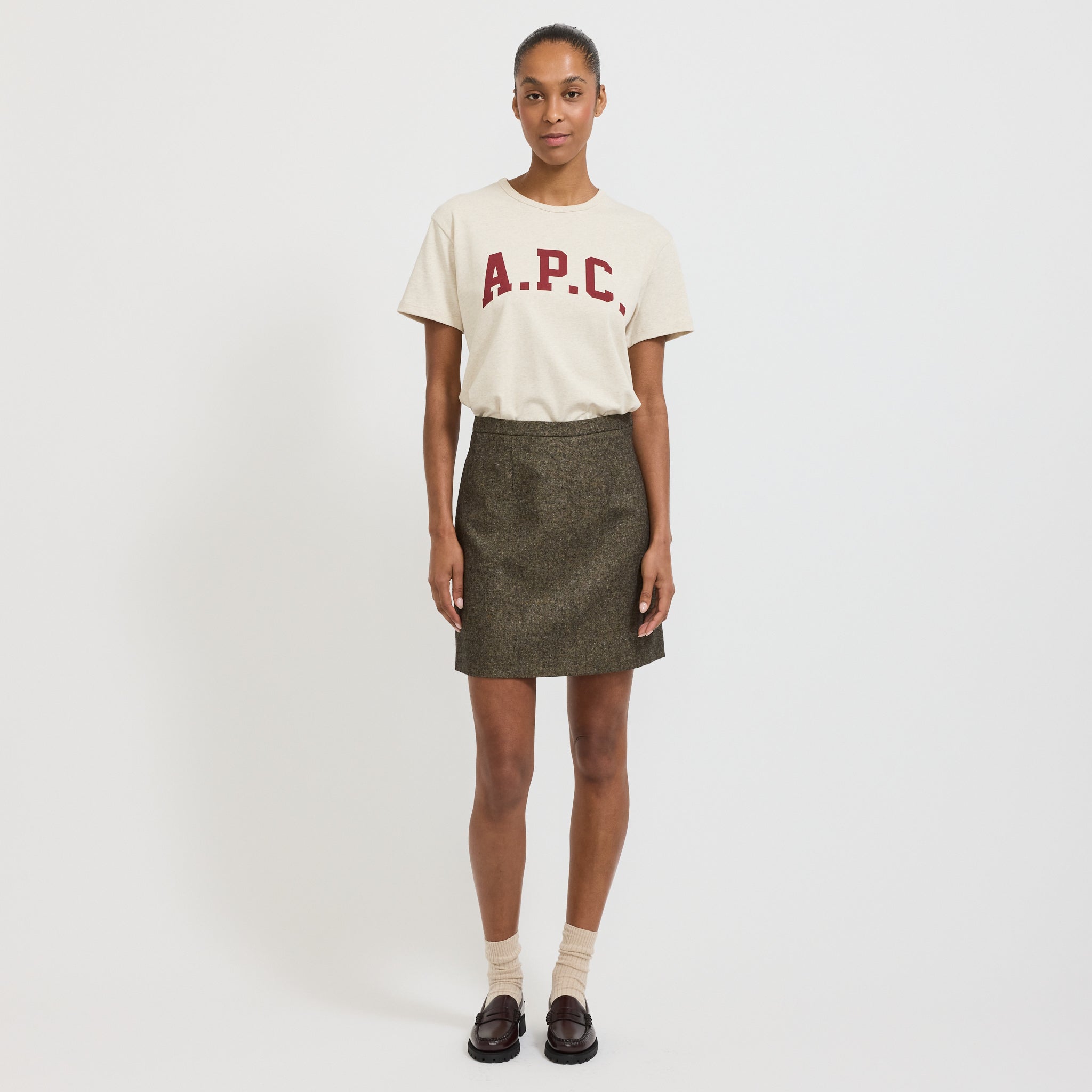 Adrianna Skirt Brown