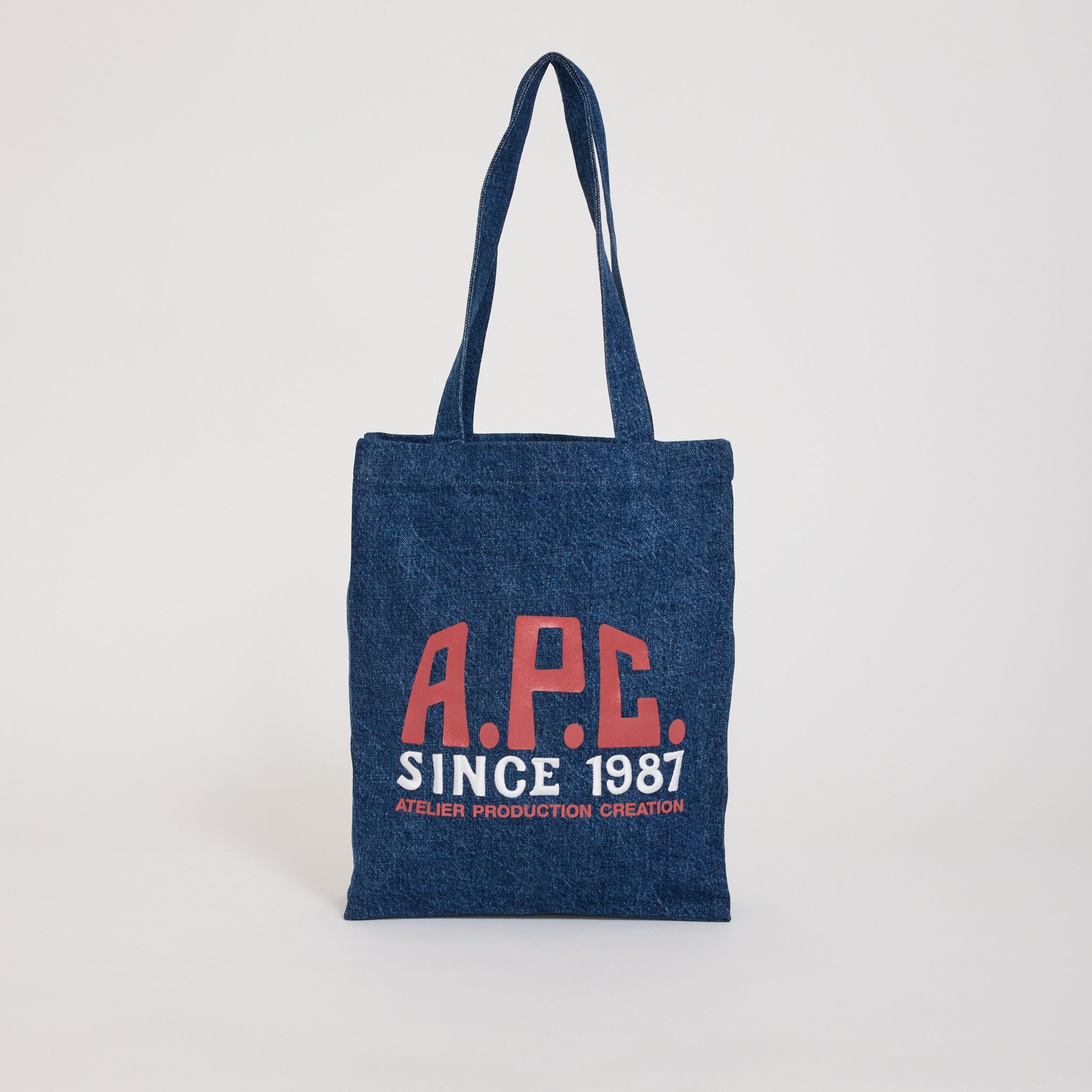 Lou Carpenter Tote Washed Indigo