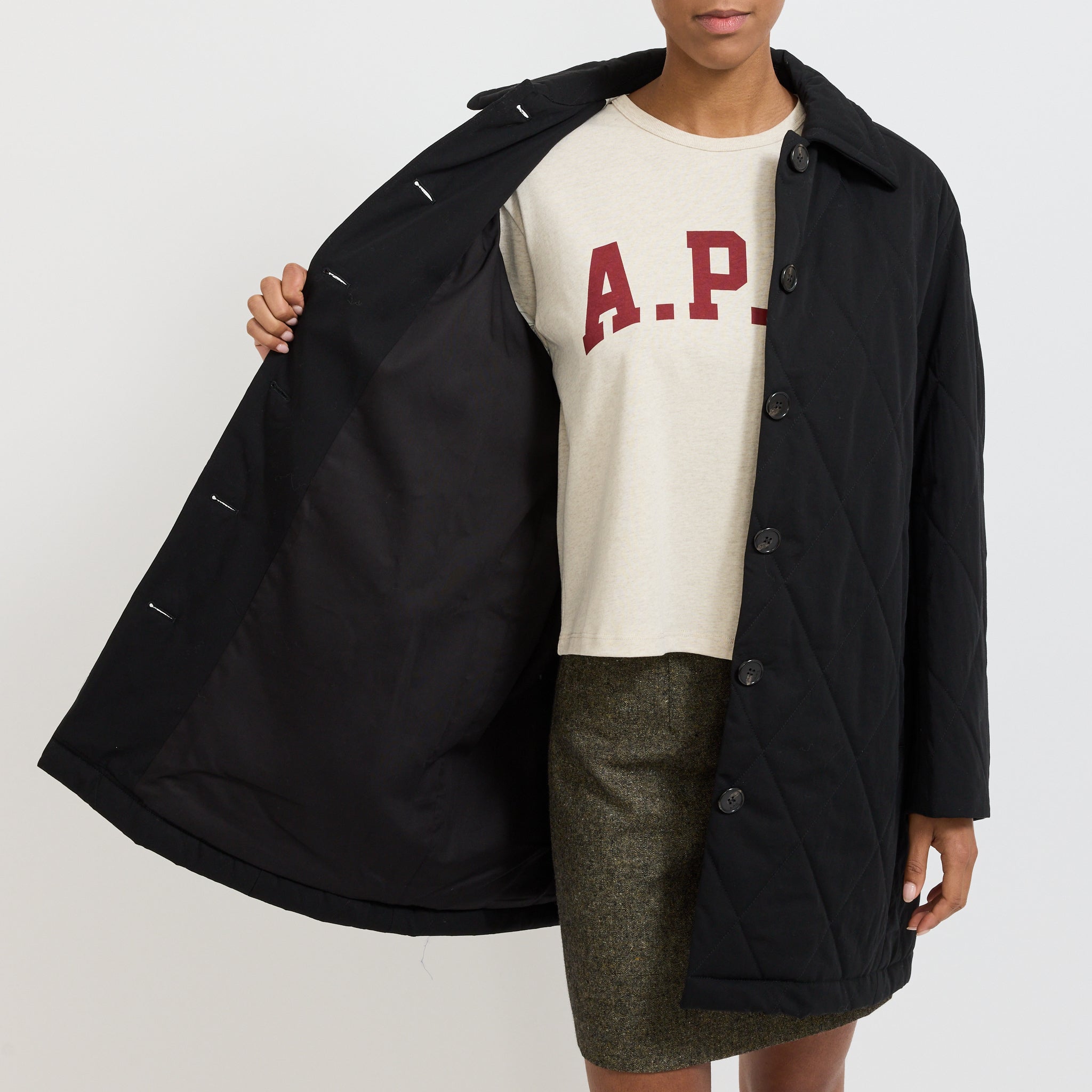 Malia Coat Black