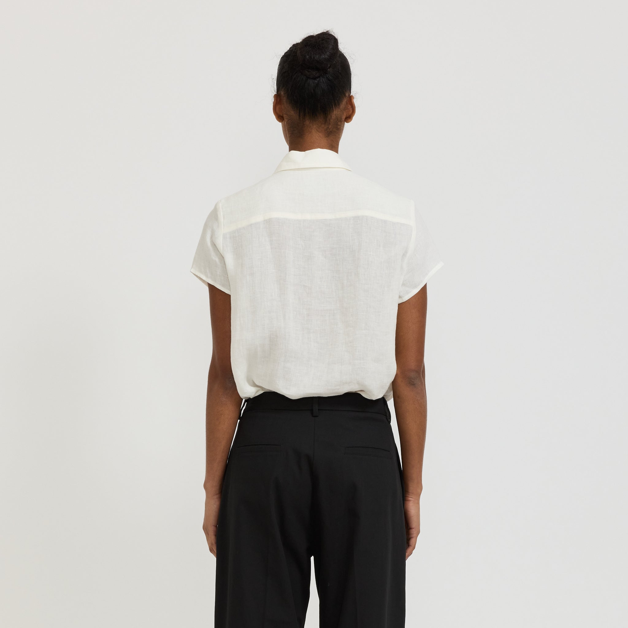 Marina Short Sleeve Shirt Off White