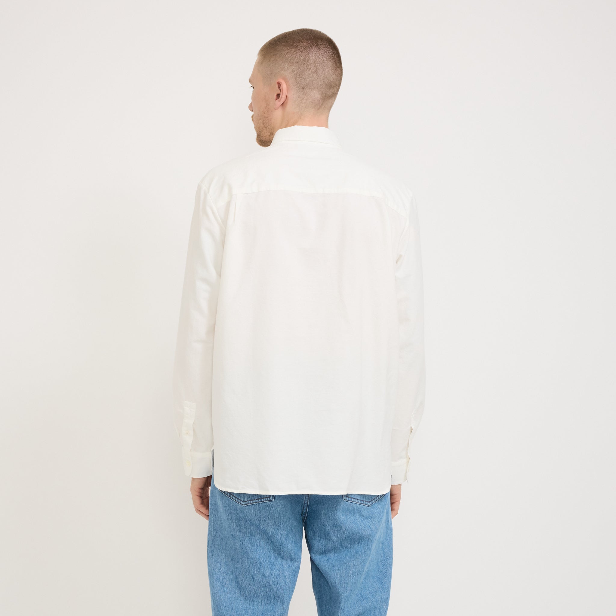 A.P.C. | Mateo Logo Shirt Off White | Maplestore