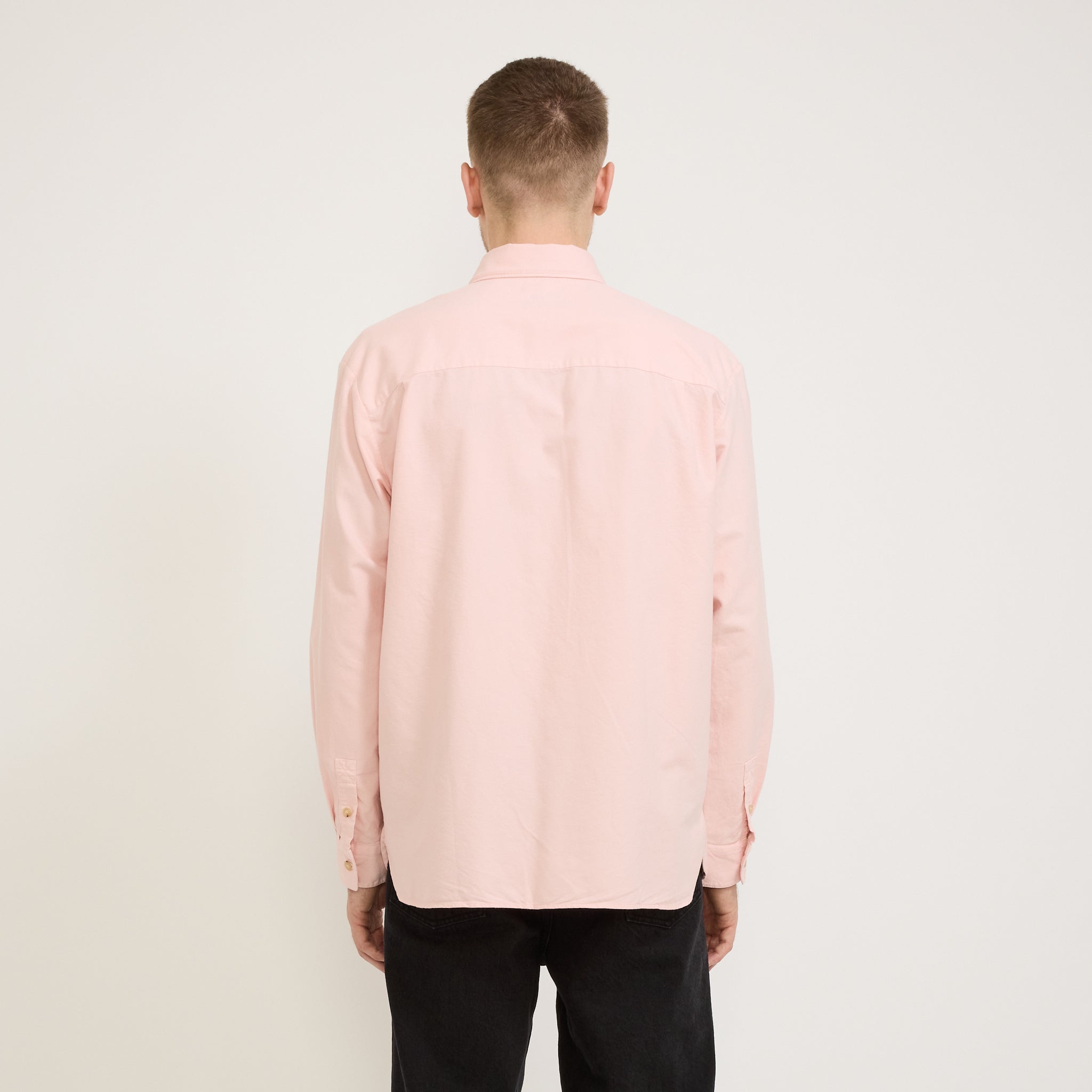 A.P.C. | Mateo Logo Shirt Rose | Maplestore