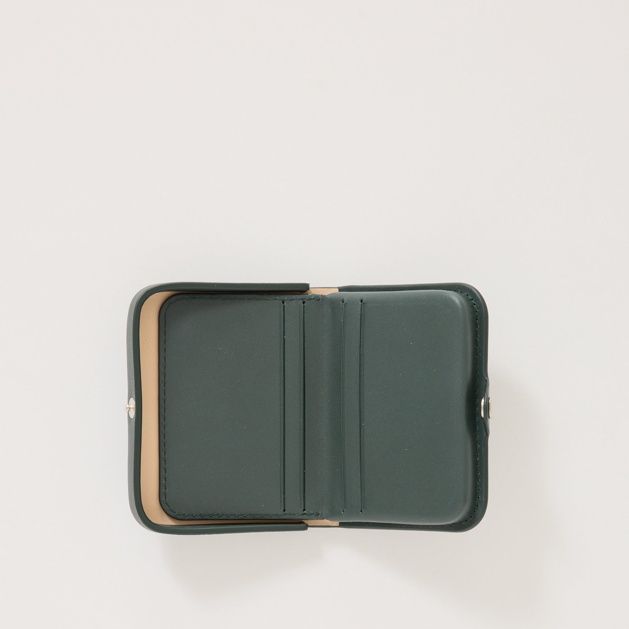 A.P.C. | Josh Coin Purse Dark Green | Maplestore