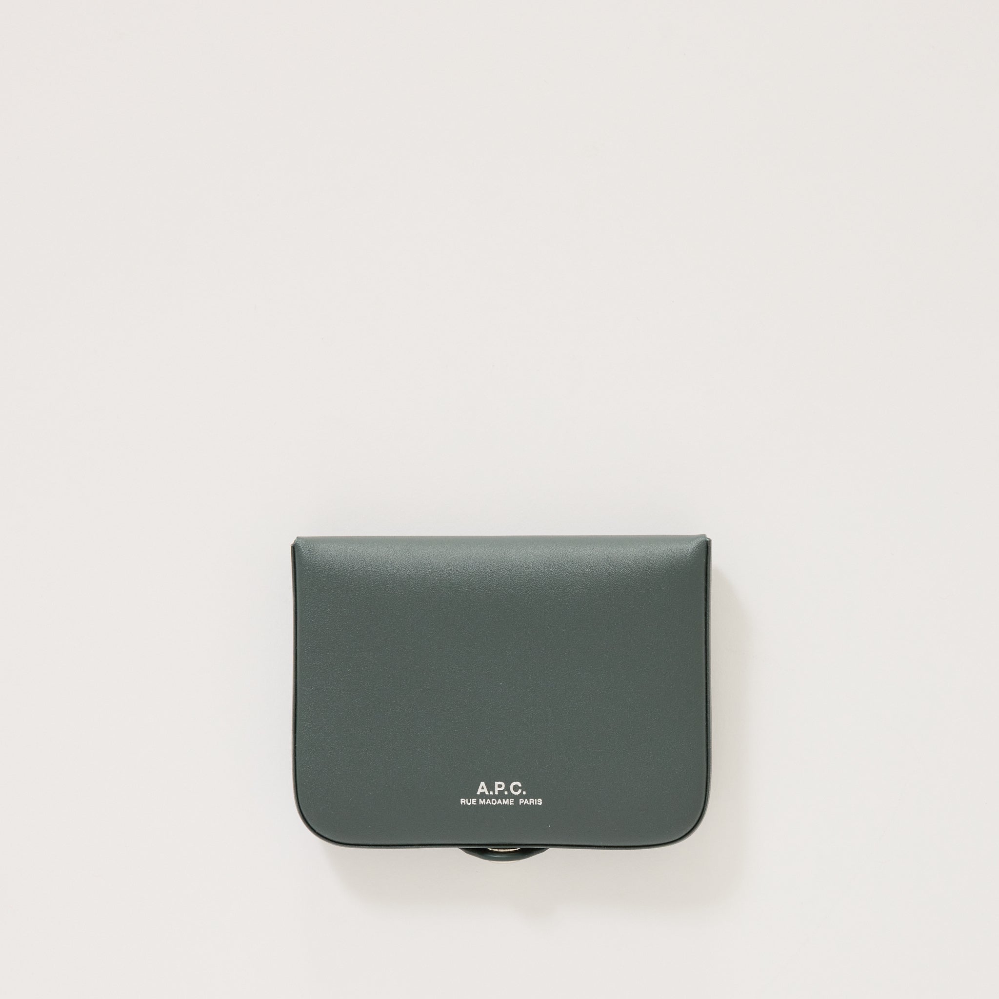 A.P.C. | Josh Coin Purse Dark Green | Maplestore