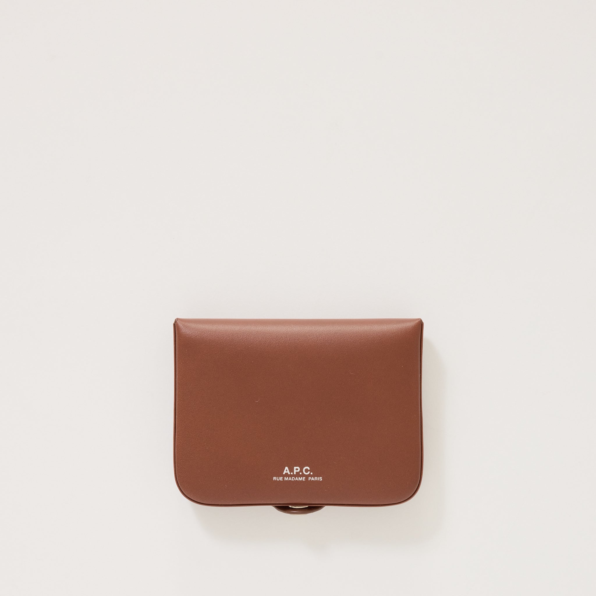 A.P.C. | Josh Coin Purse Hazelnut | Maplestore