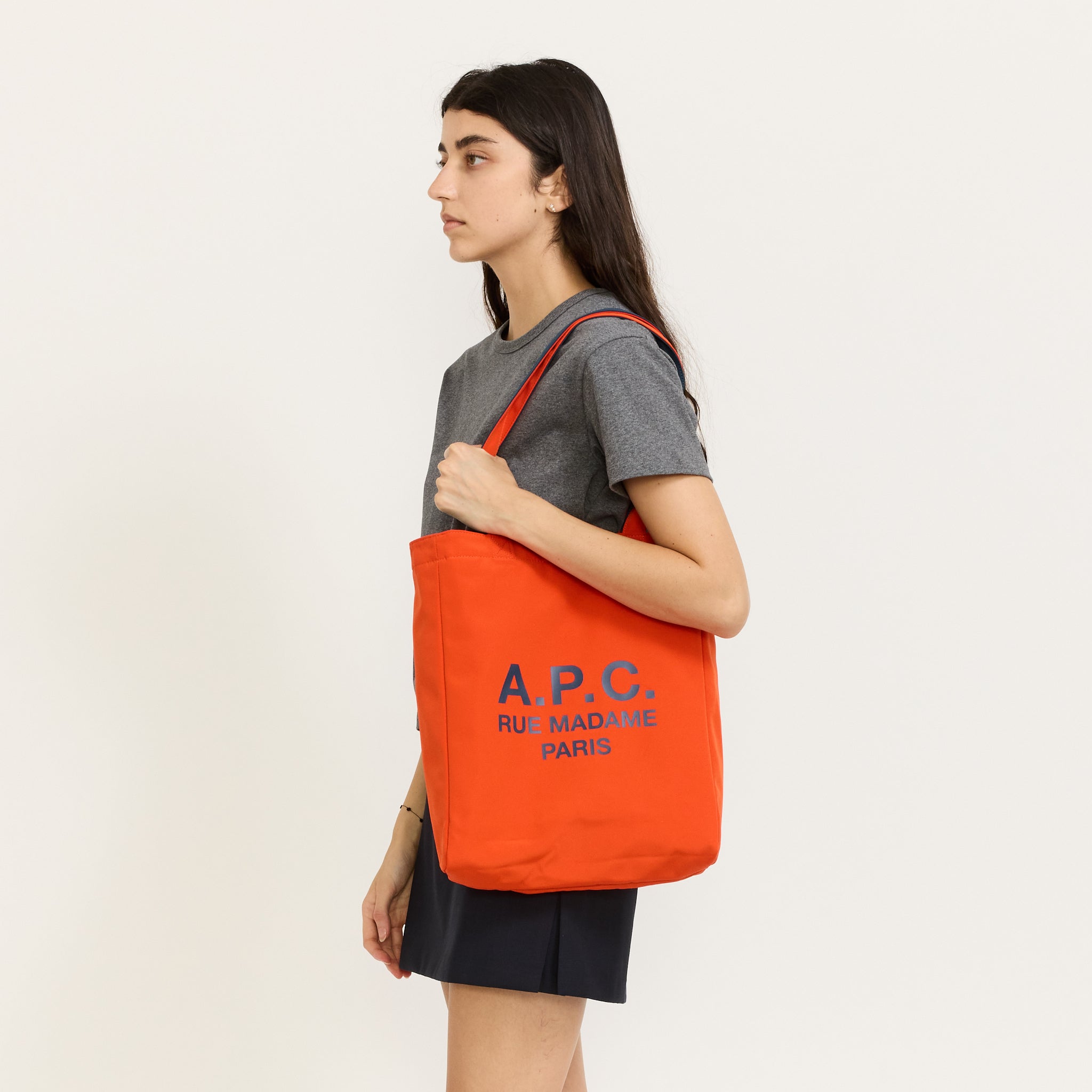 Lou Rou Madame Reversible Tote Bag Petrol
