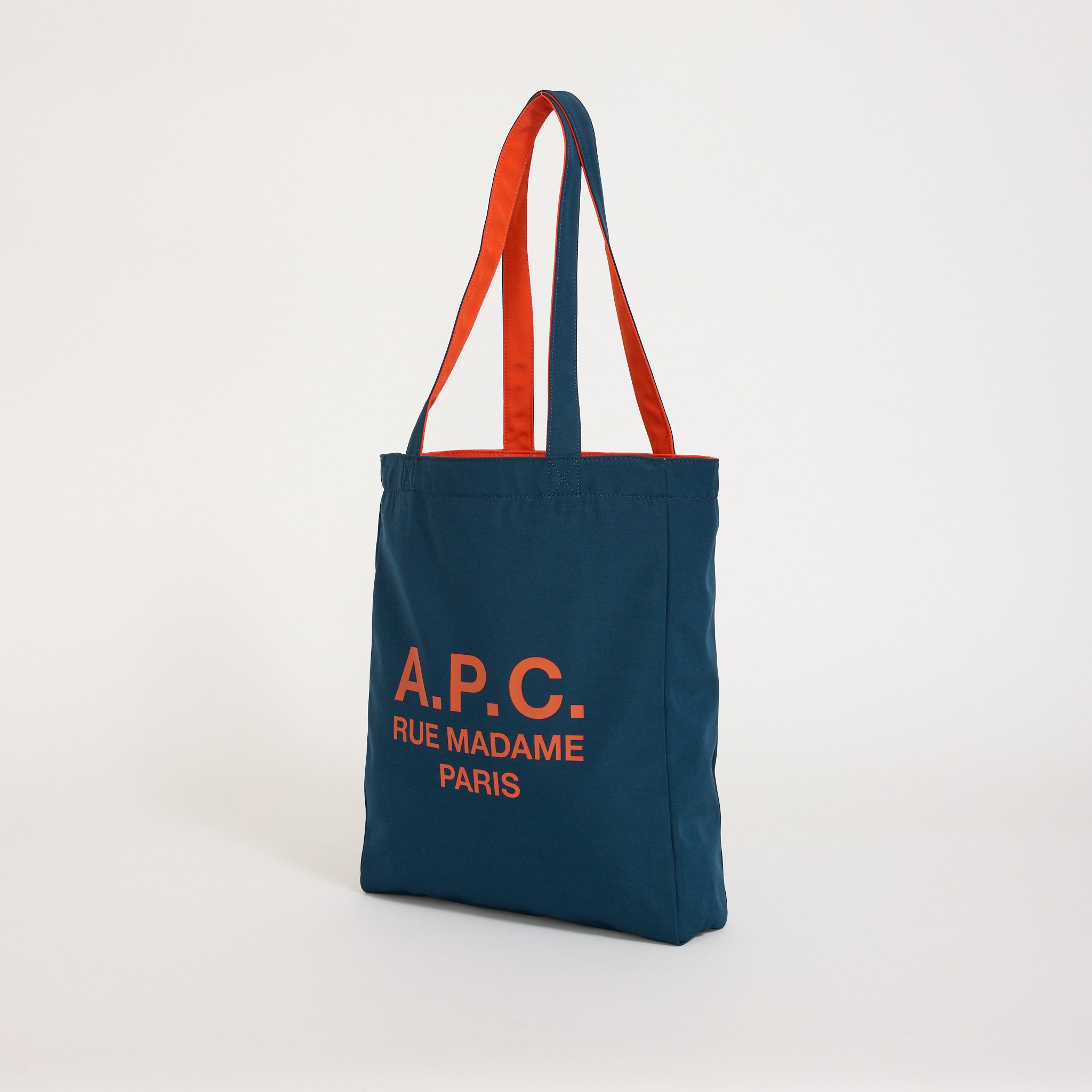 Lou Rou Madame Reversible Tote Bag Petrol