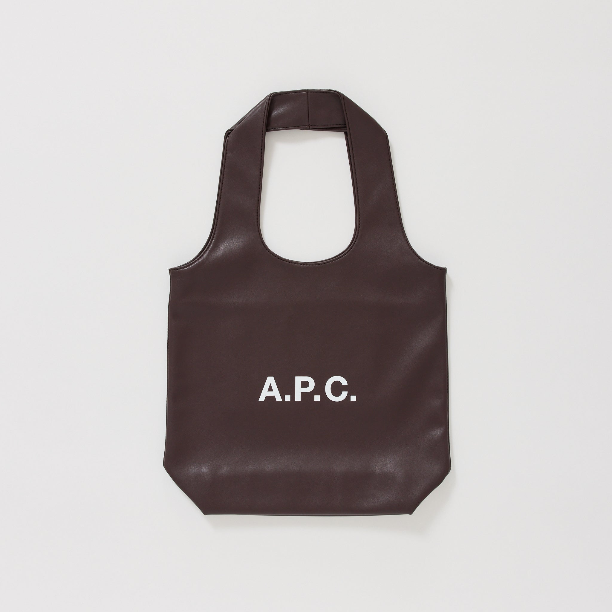 A.P.C. | Ninon Tote Small Dark Brown | Maplestore