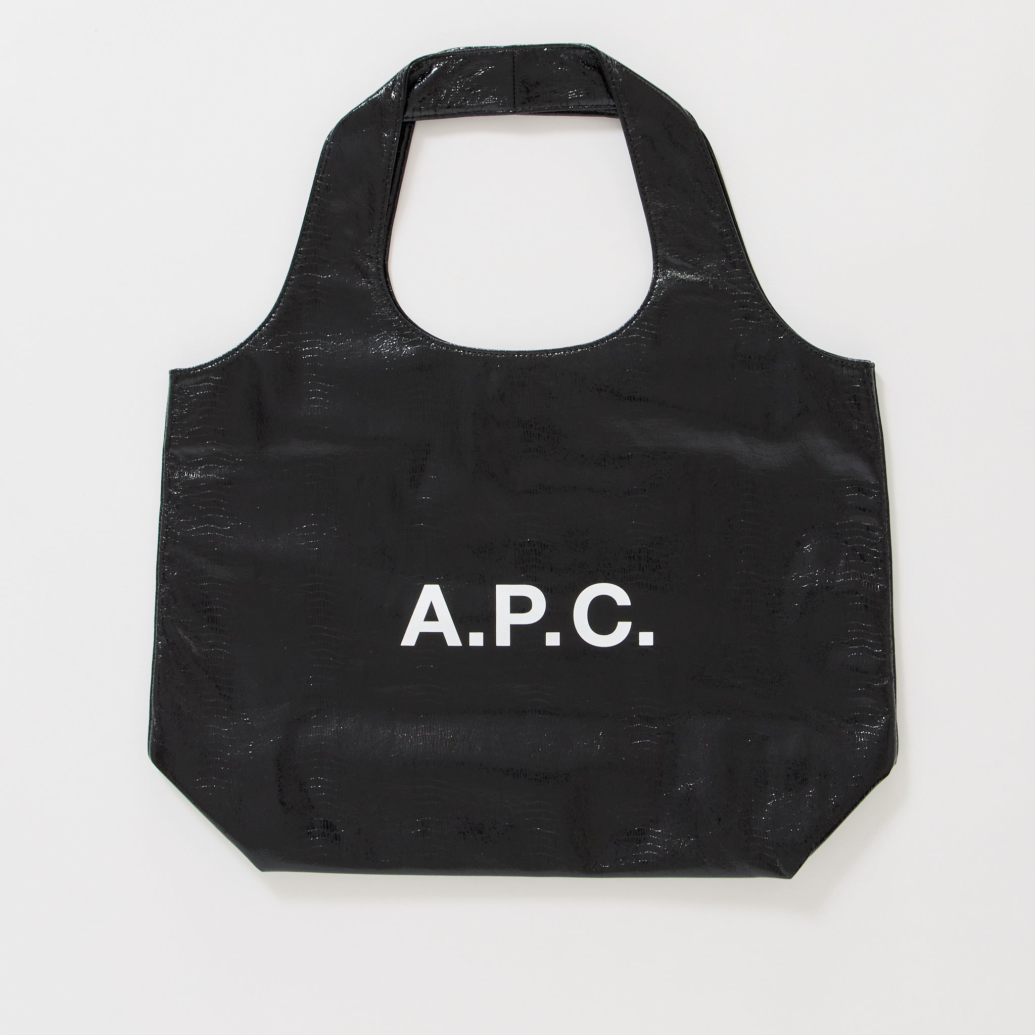 A.P.C. | Ninon Tote Black Metallic | Maplestore