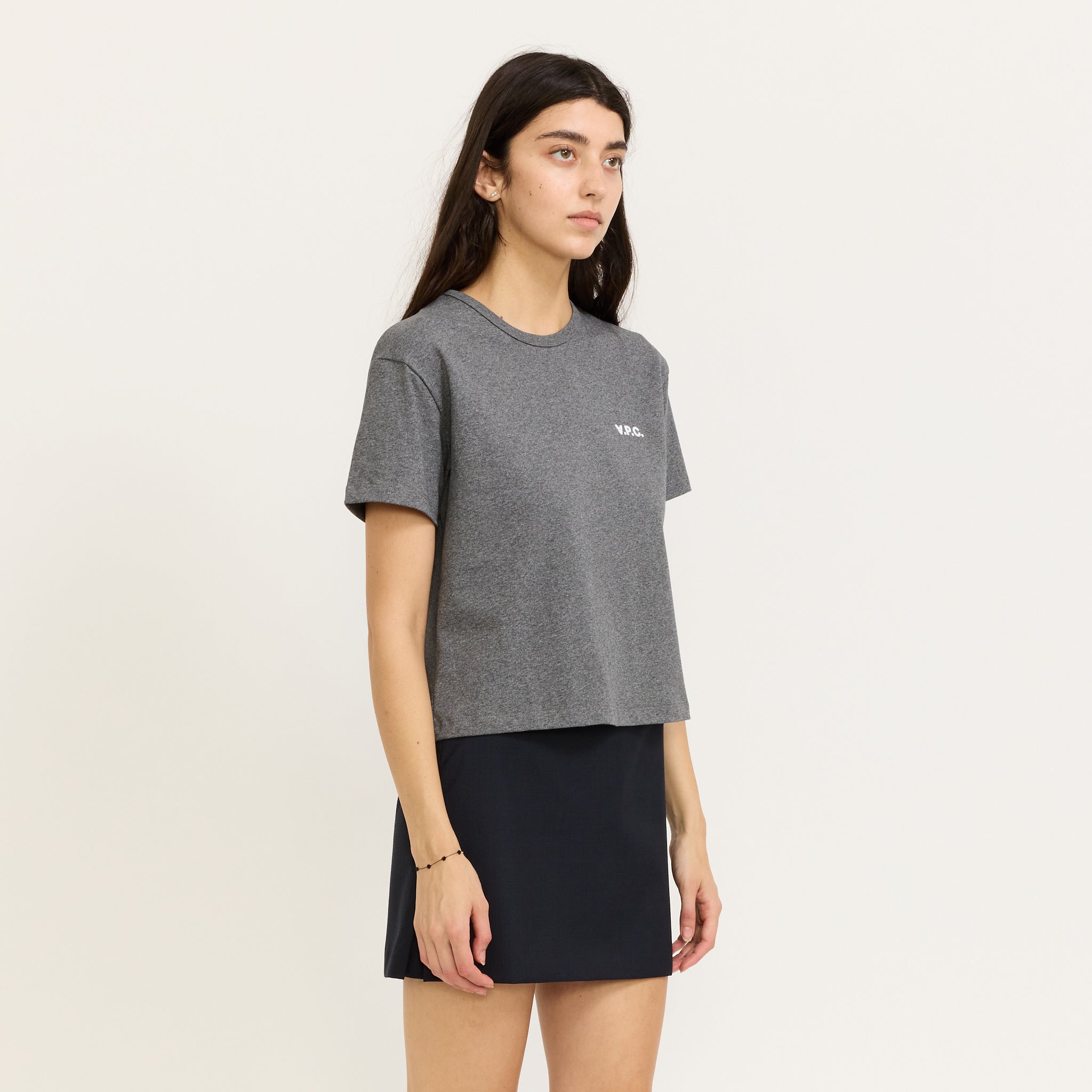 A.P.C. | Boxy Petit VPC T-Shirt Anthracite | Maplestore