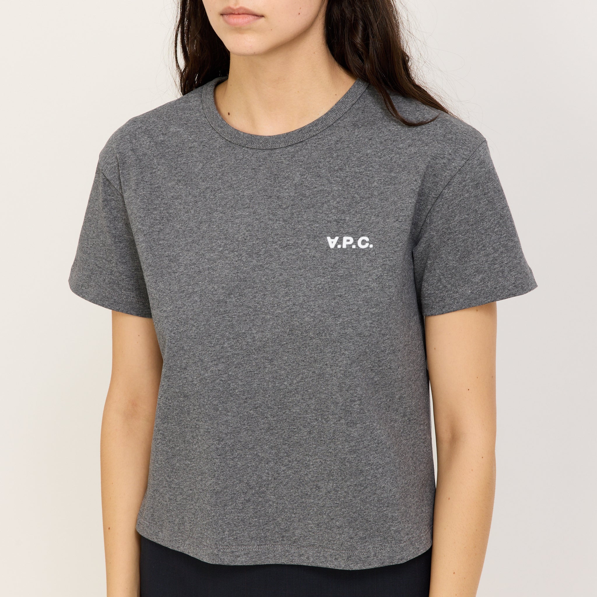 A.P.C. | Boxy Petit VPC T-Shirt Anthracite | Maplestore
