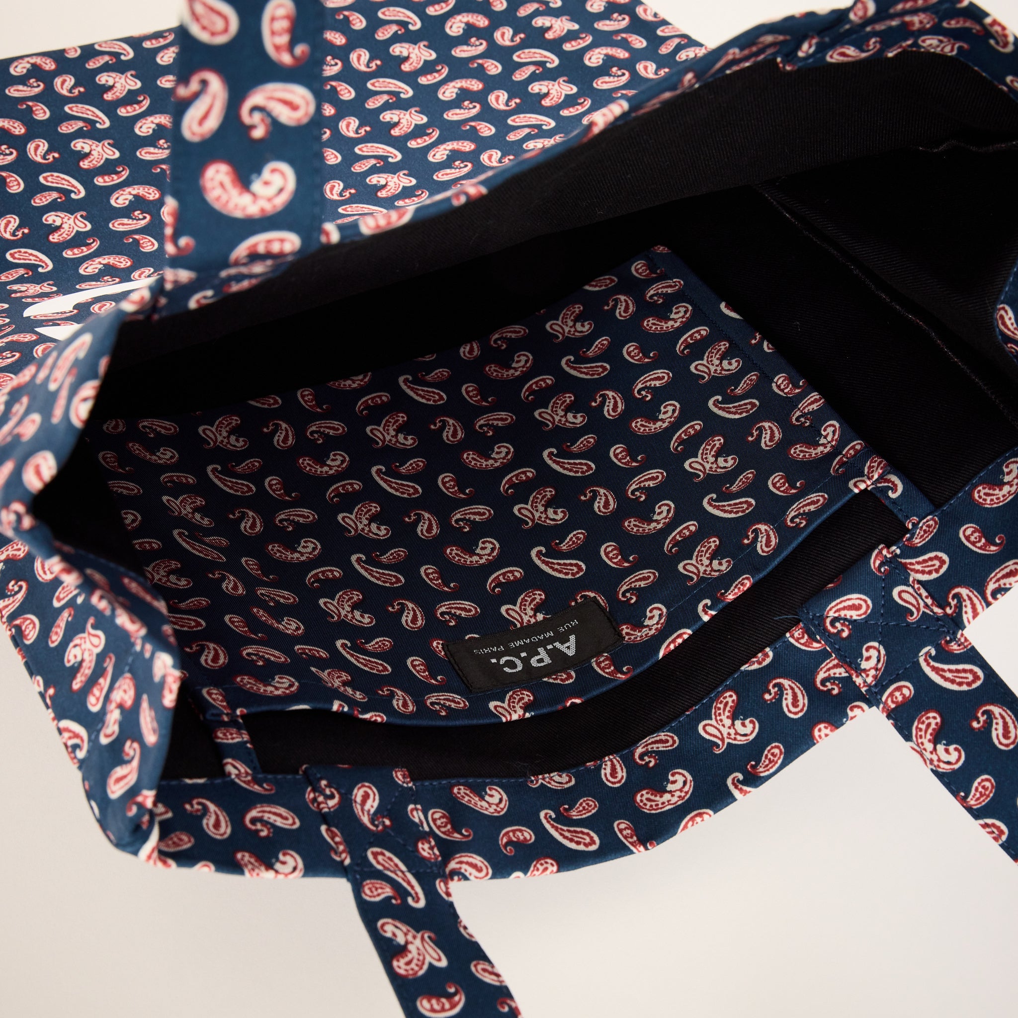 A.P.C. | Lou Tote Blue | Maplestore