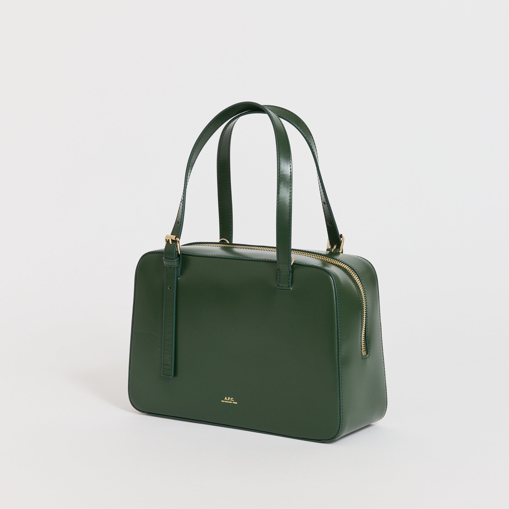 Virginie Box Bag Emerald Green