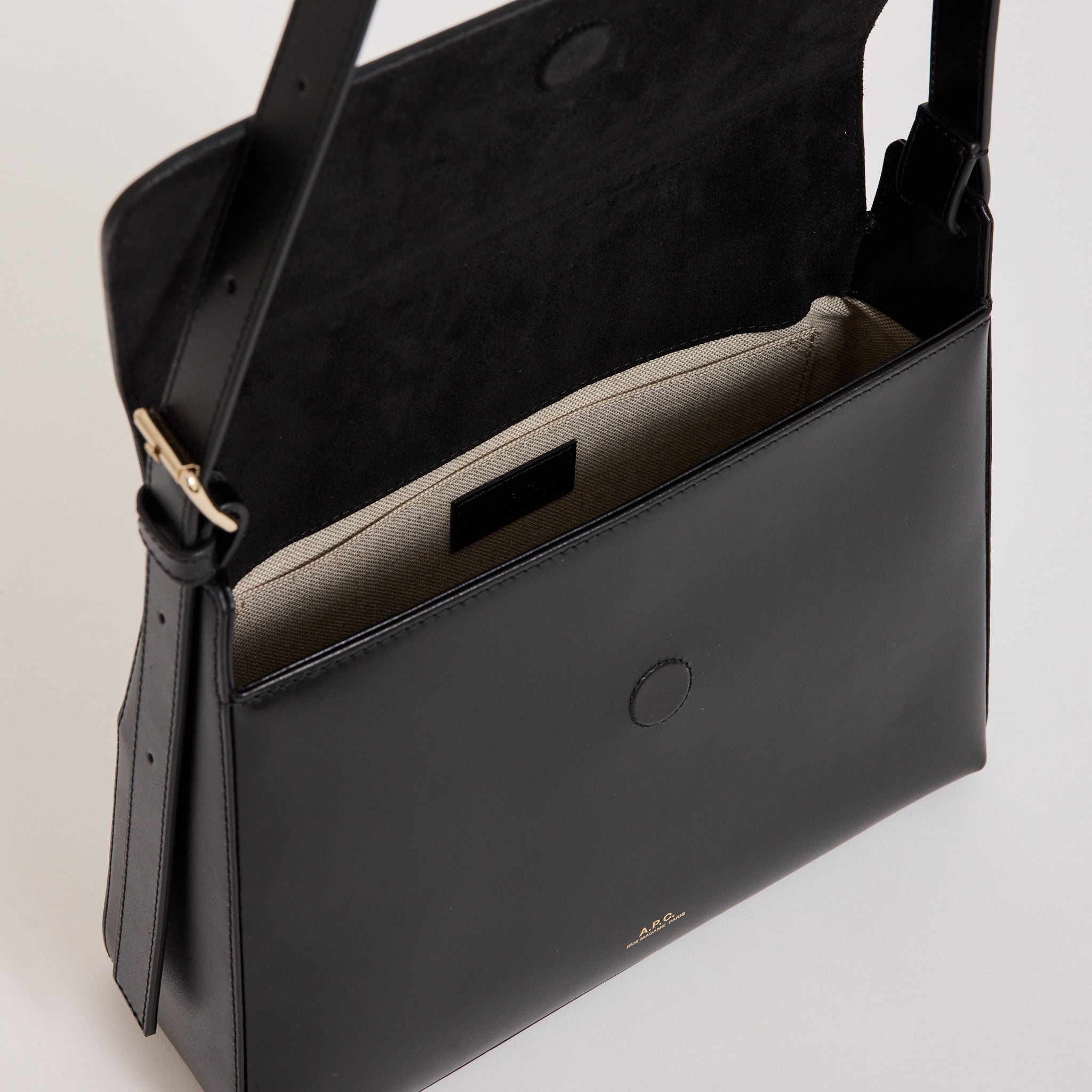 Virginie Flap Bag Black