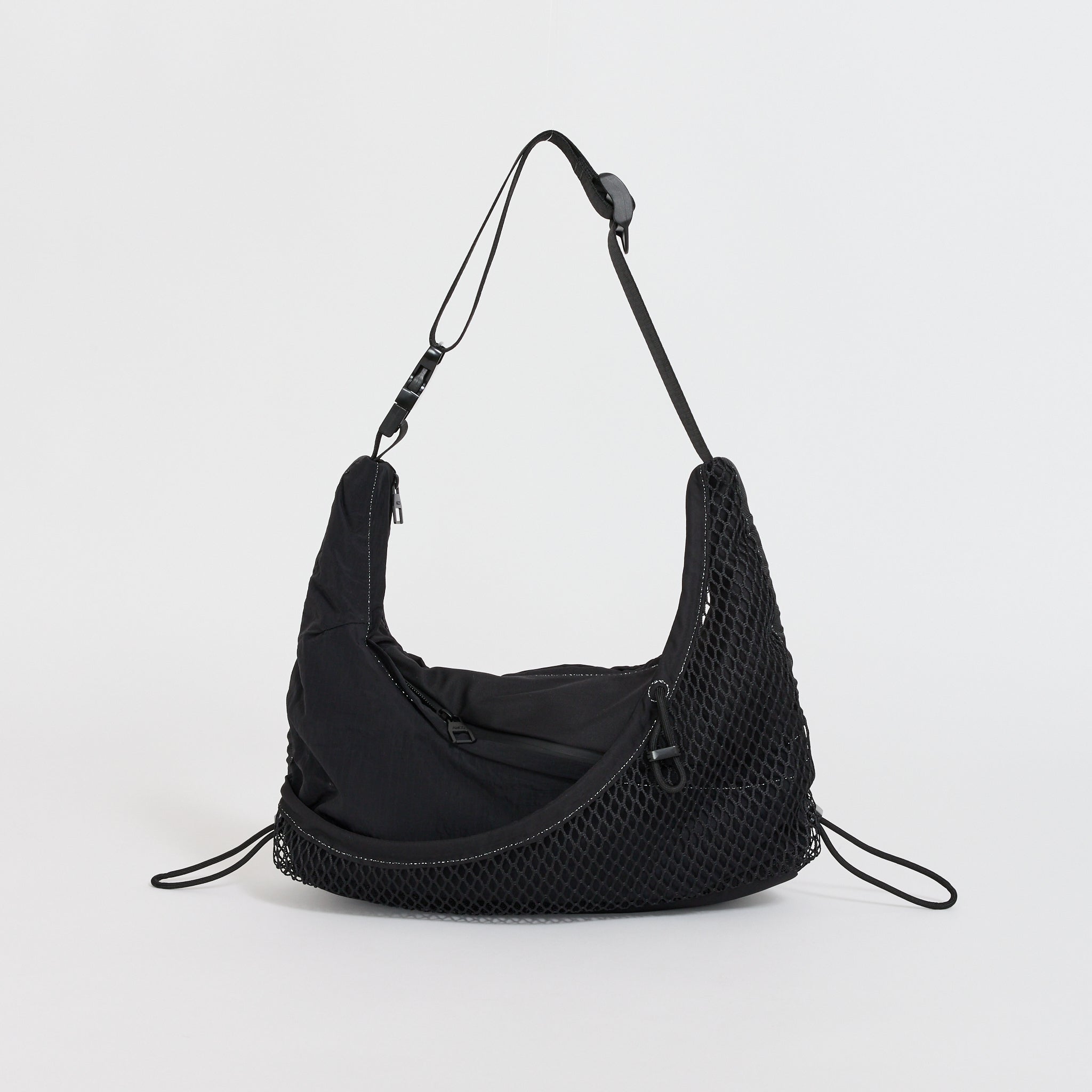 Little Hey Sling Bag Black Criss-Cross