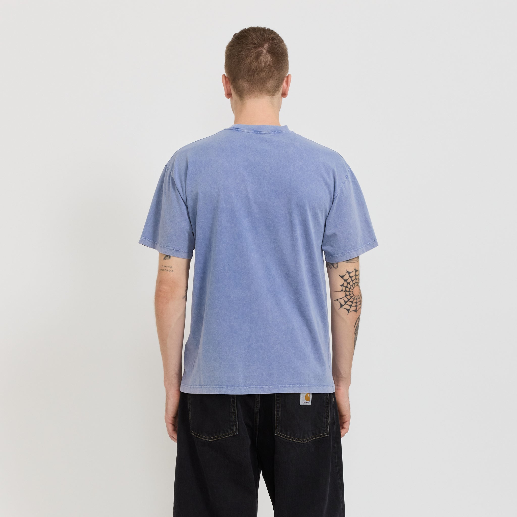 Aries | Aged Ancient Temple SS Tee Blue | Maplestore