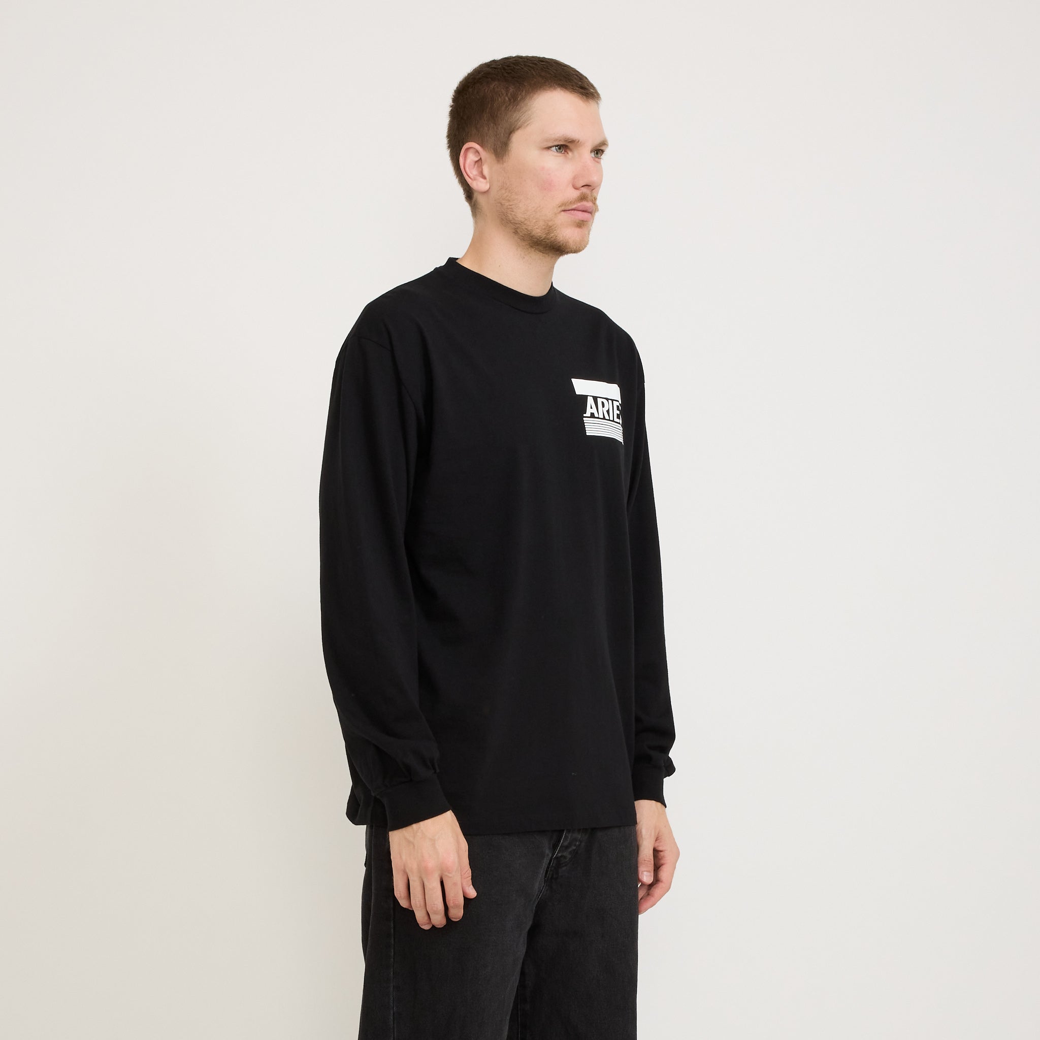 Aries | Credit Card LS Tee Black | Maplestore