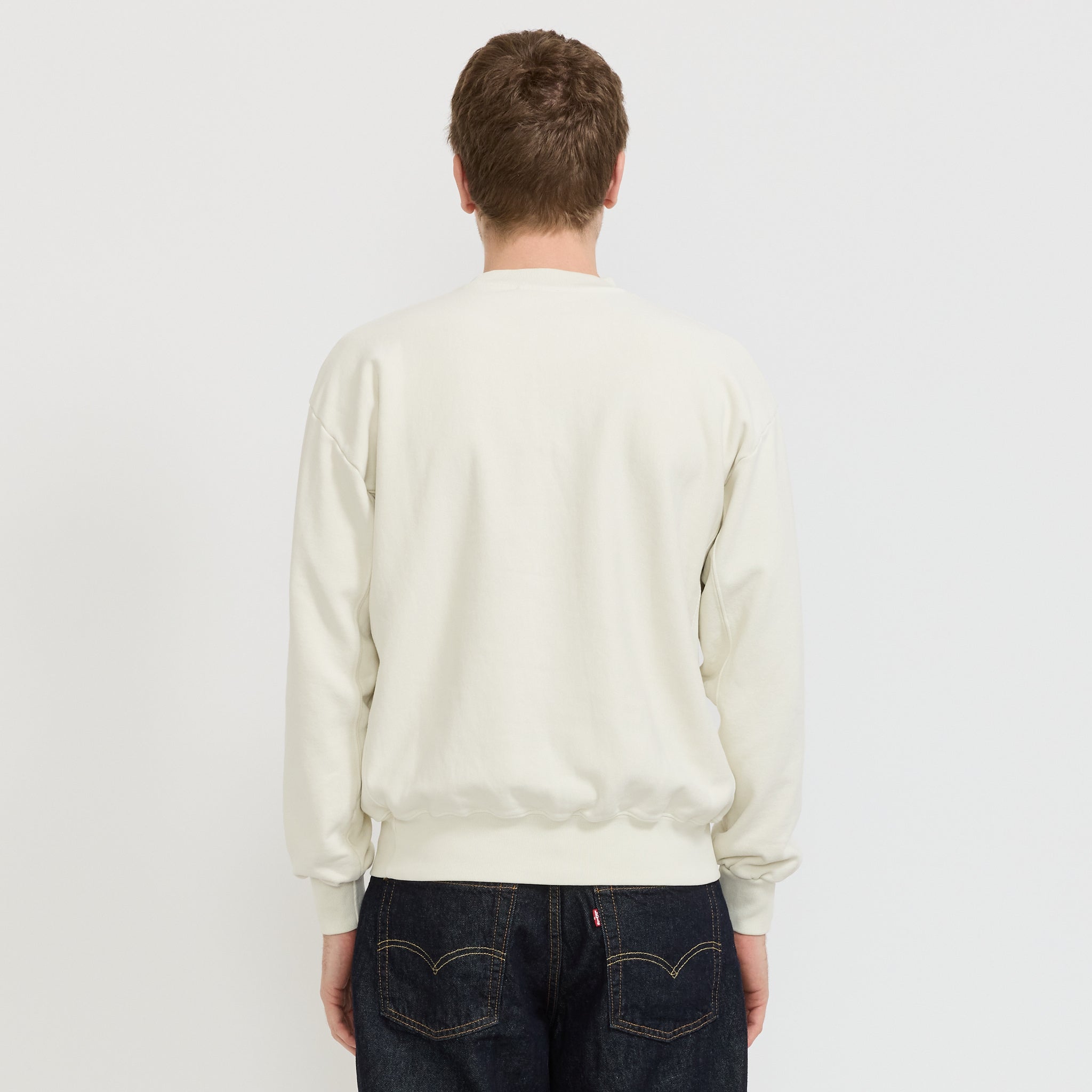 Aries | Premium Aged Temple Sweatshirt Off White | Maplestore