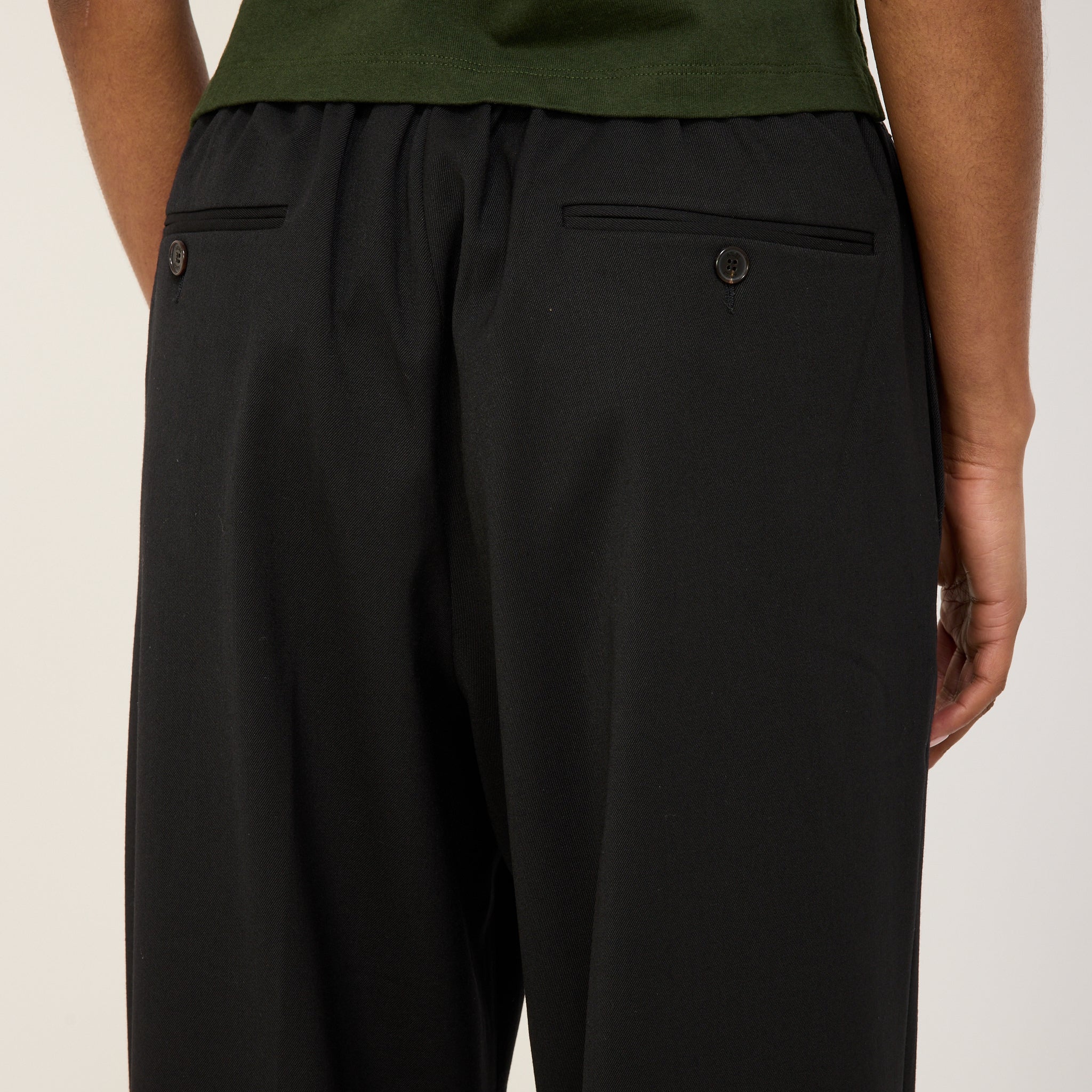 Aries | Tailored Slacker Pant Black | Maplestore