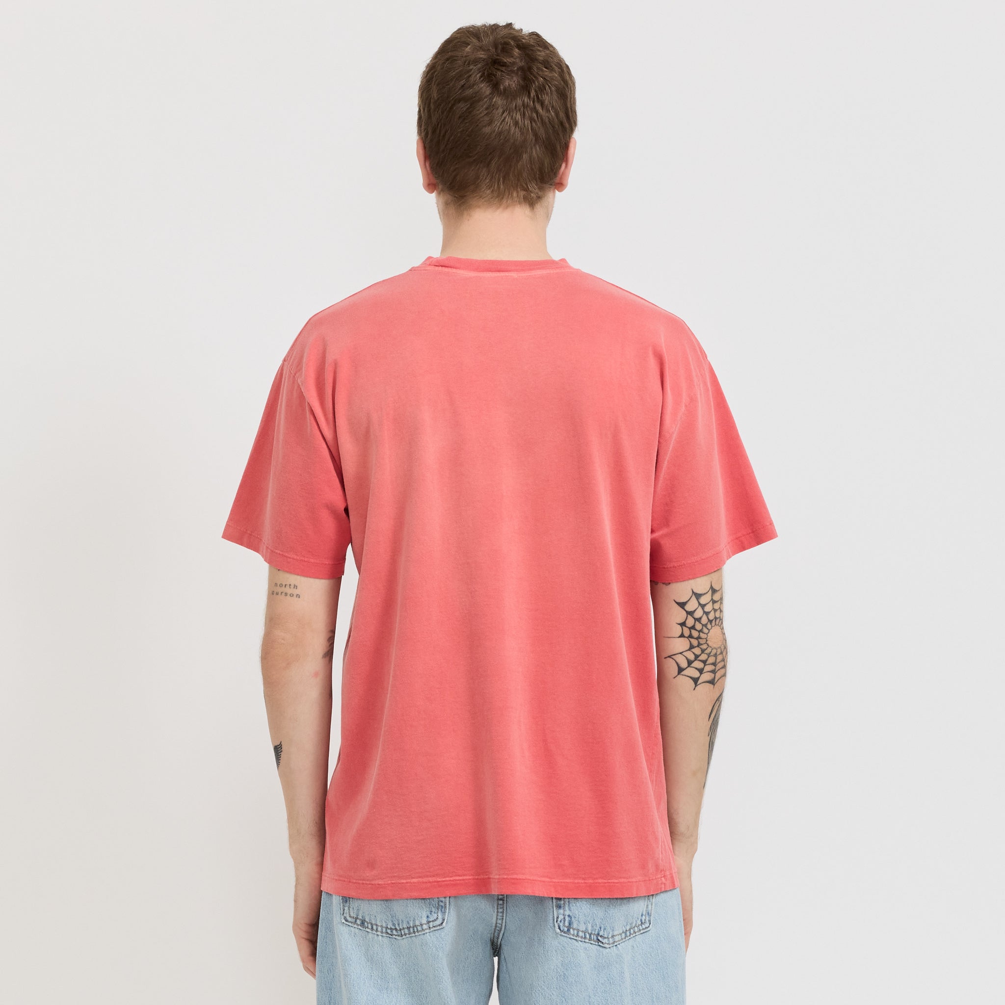 Sunbleached Cola SS Tee Red