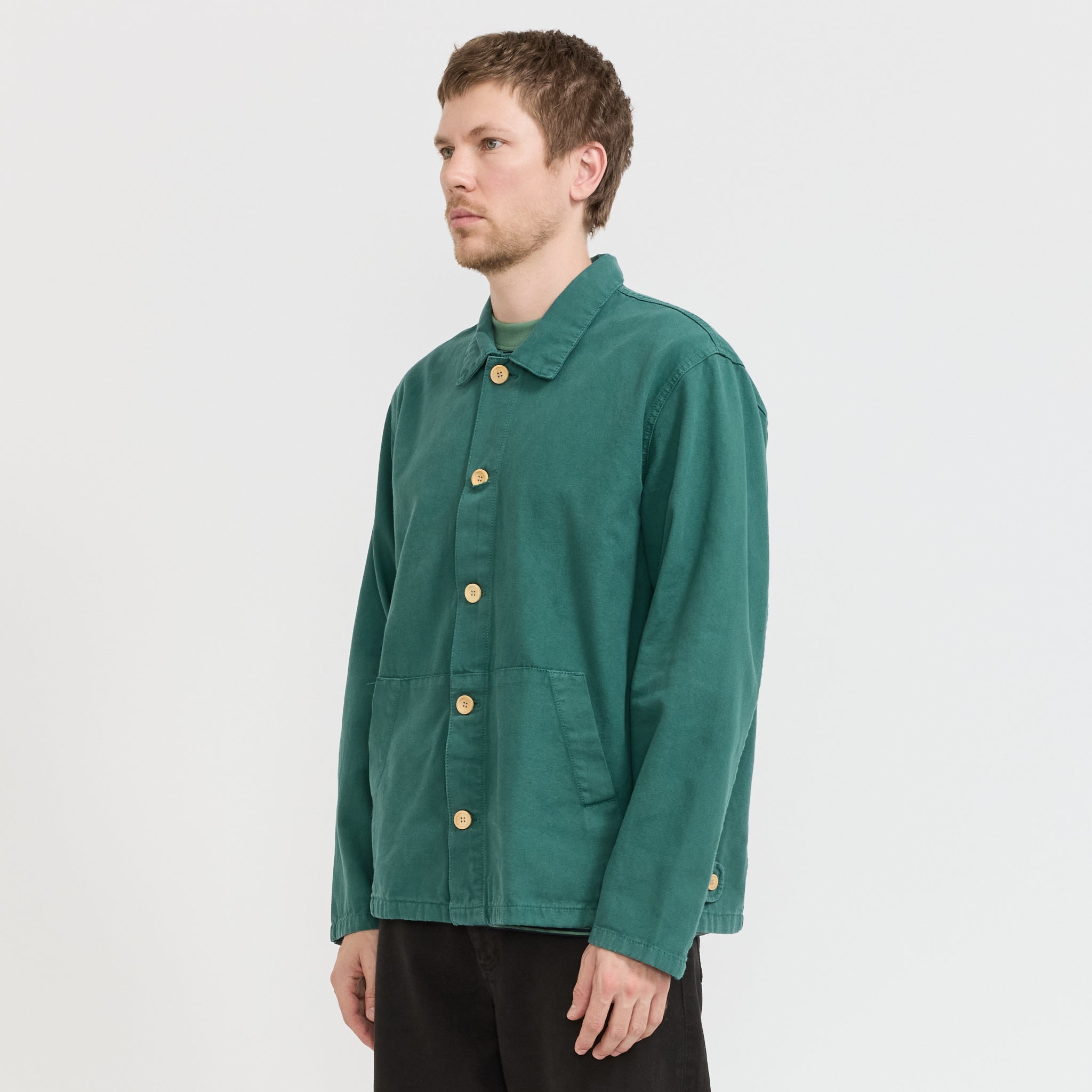 Armor Lux | Fishermans Heritage Jacket Dark Ivy Green | Maplestore