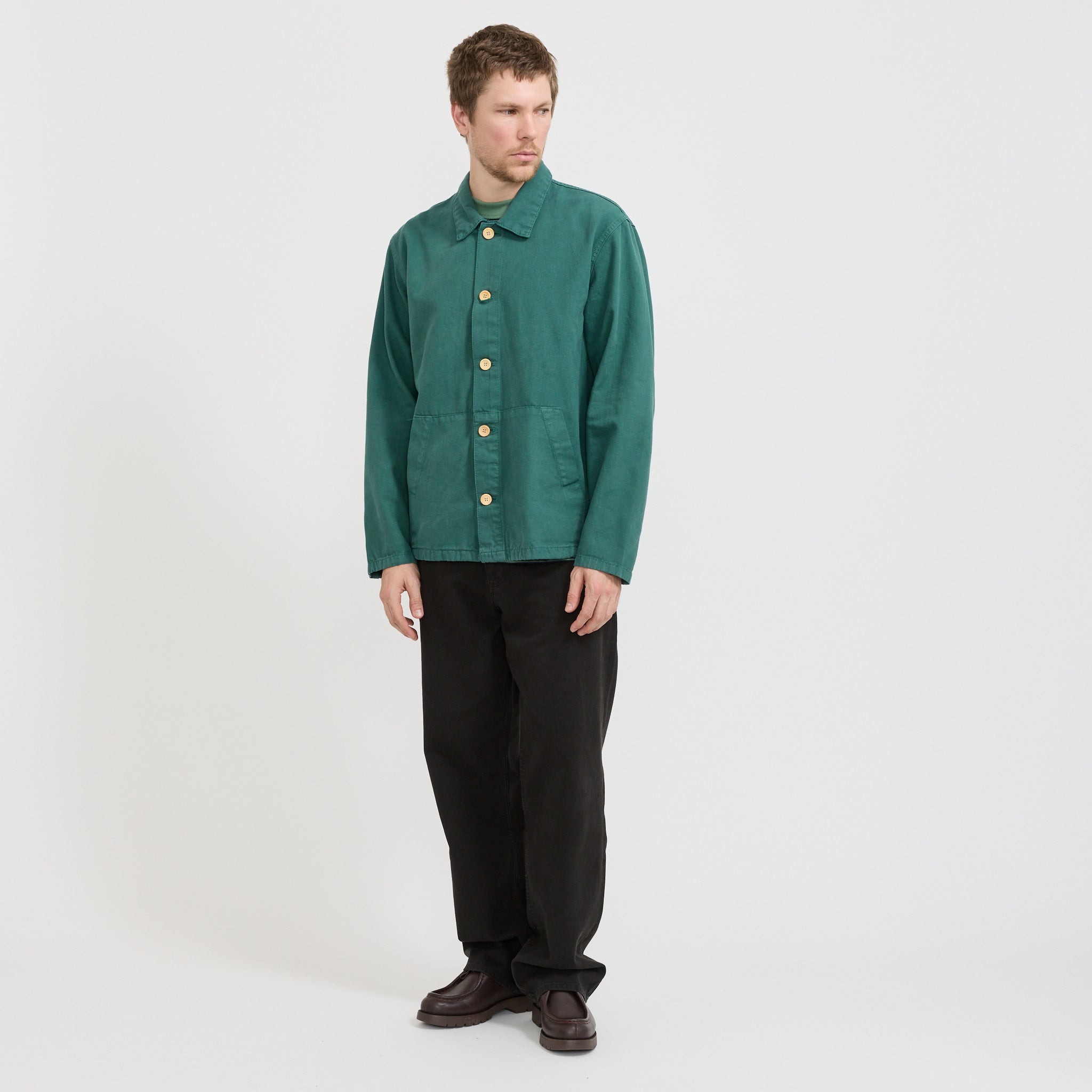 Armor Lux | Fishermans Heritage Jacket Dark Ivy Green | Maplestore