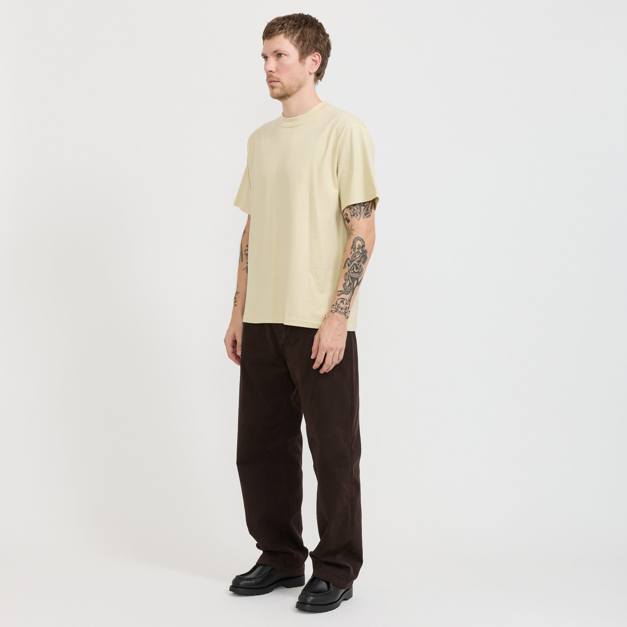 Armor Lux | Heritage T-Shirt Gravel Ecru | Maplestore