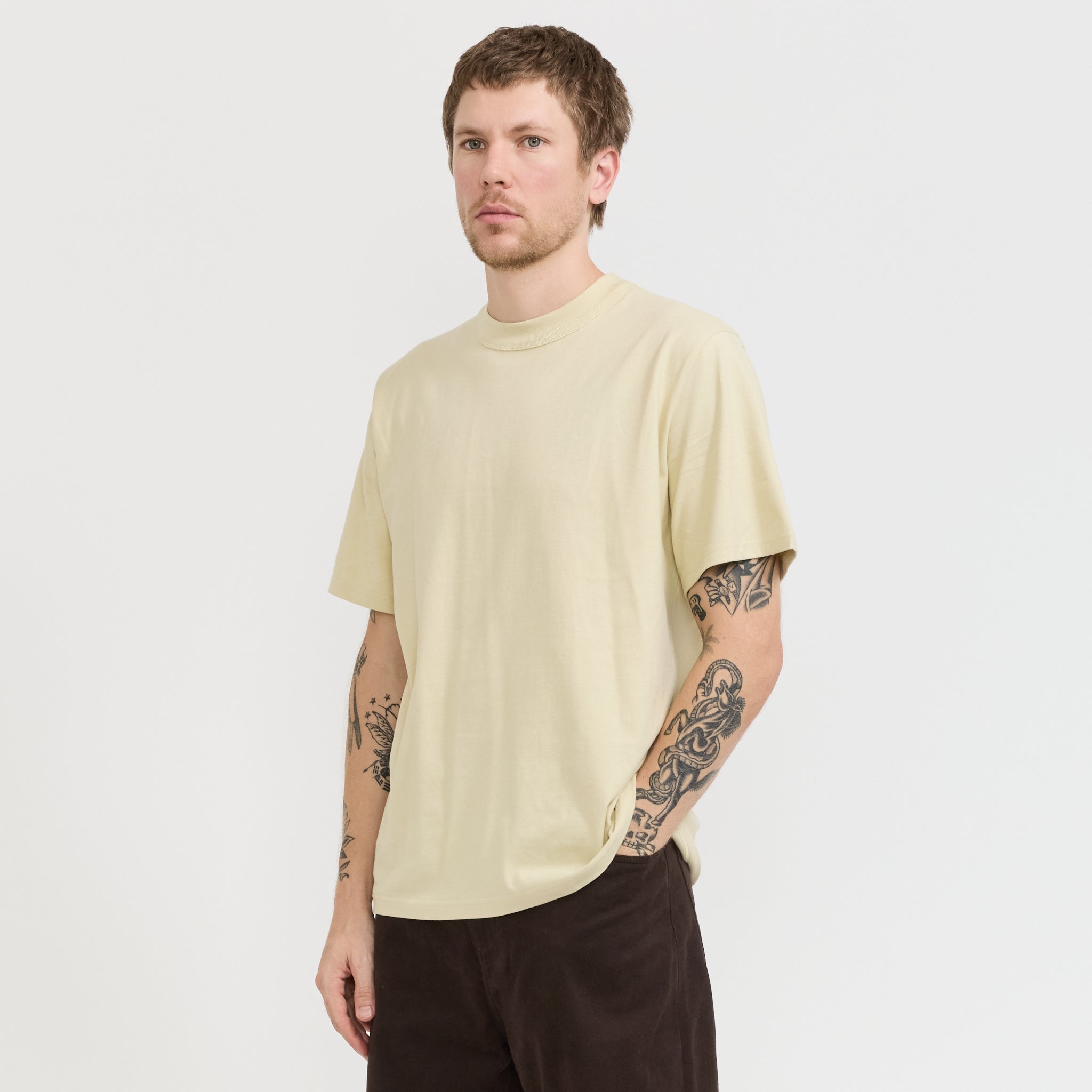 Armor Lux | Heritage T-Shirt Gravel Ecru | Maplestore